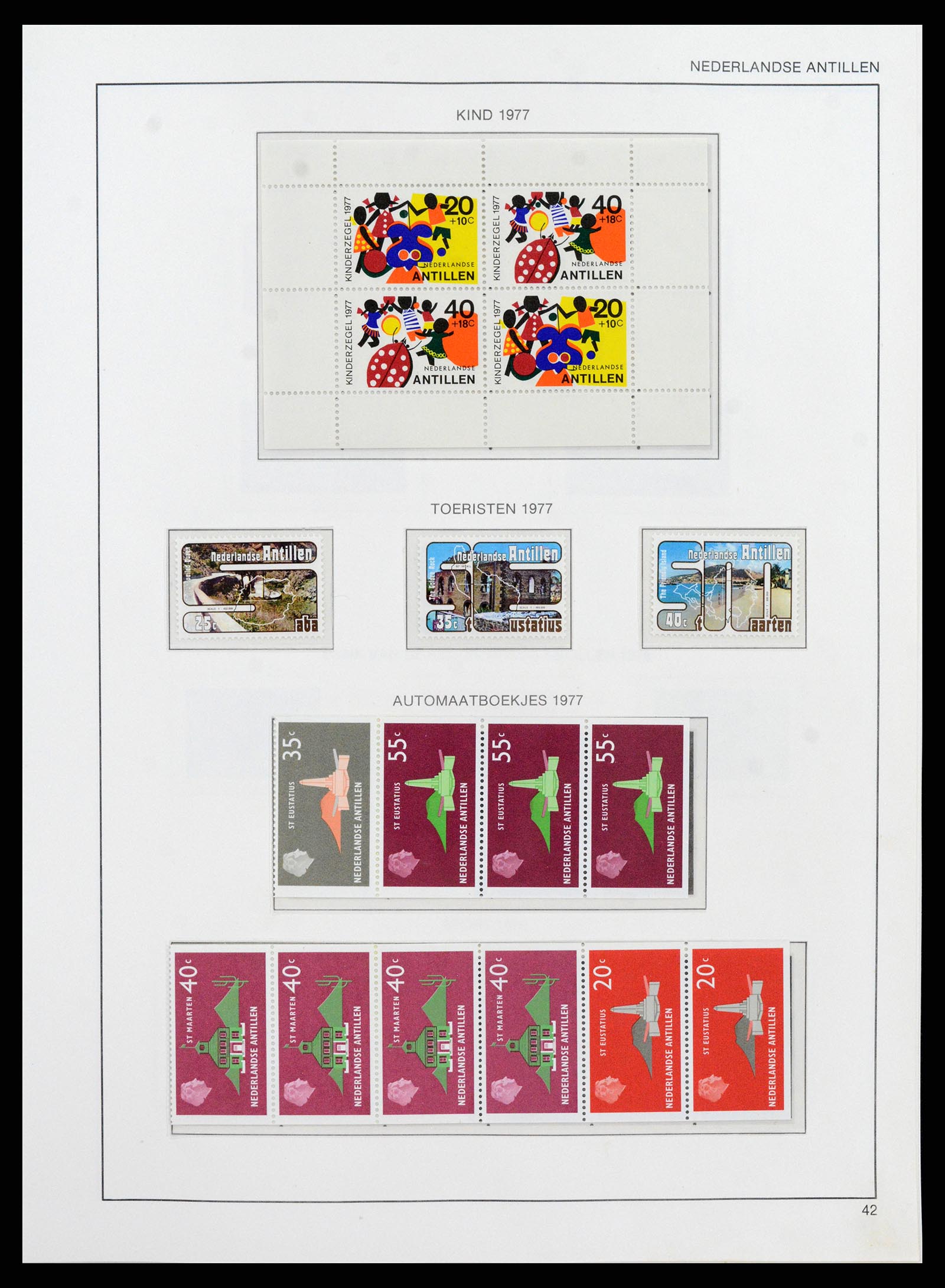 38069 0050 - Stamp collection 38069 Curaçao/Antilles 1873-1988.