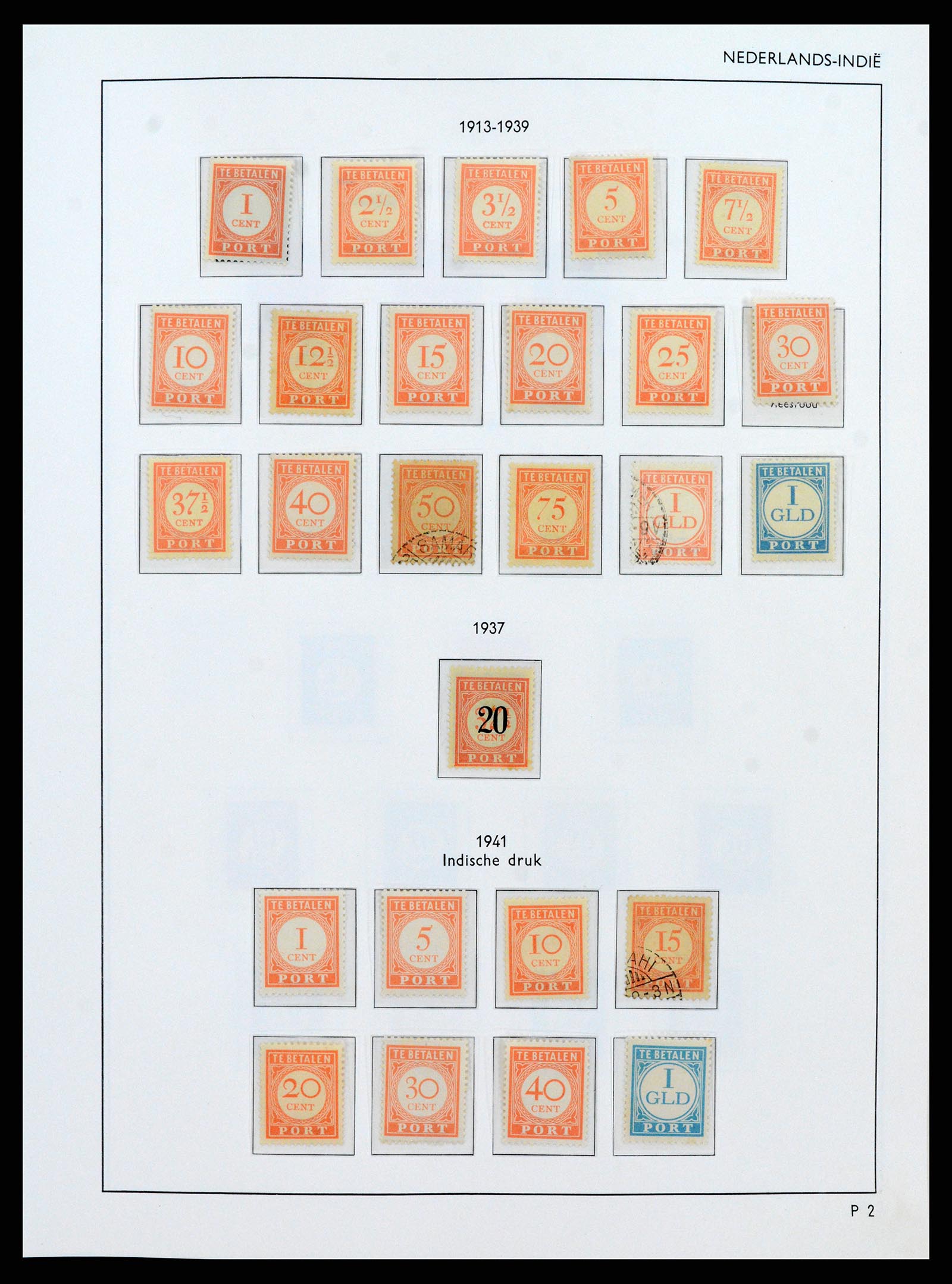 38071 0024 - Stamp collection 38071 Dutch territories 1864-1960.