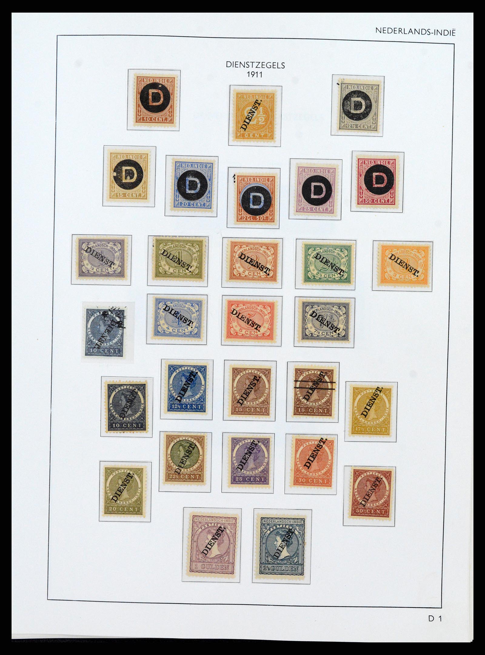 38071 0026 - Stamp collection 38071 Dutch territories 1864-1960.