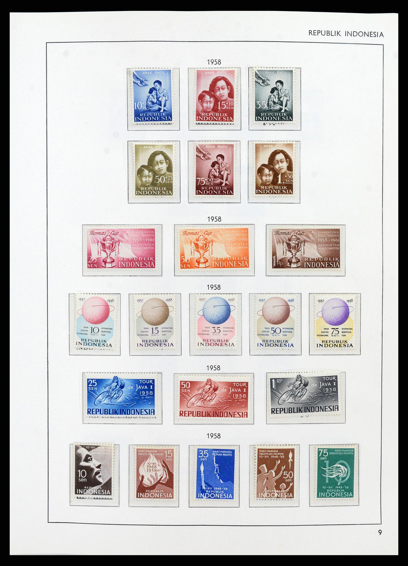 38071 0036 - Stamp collection 38071 Dutch territories 1864-1960.