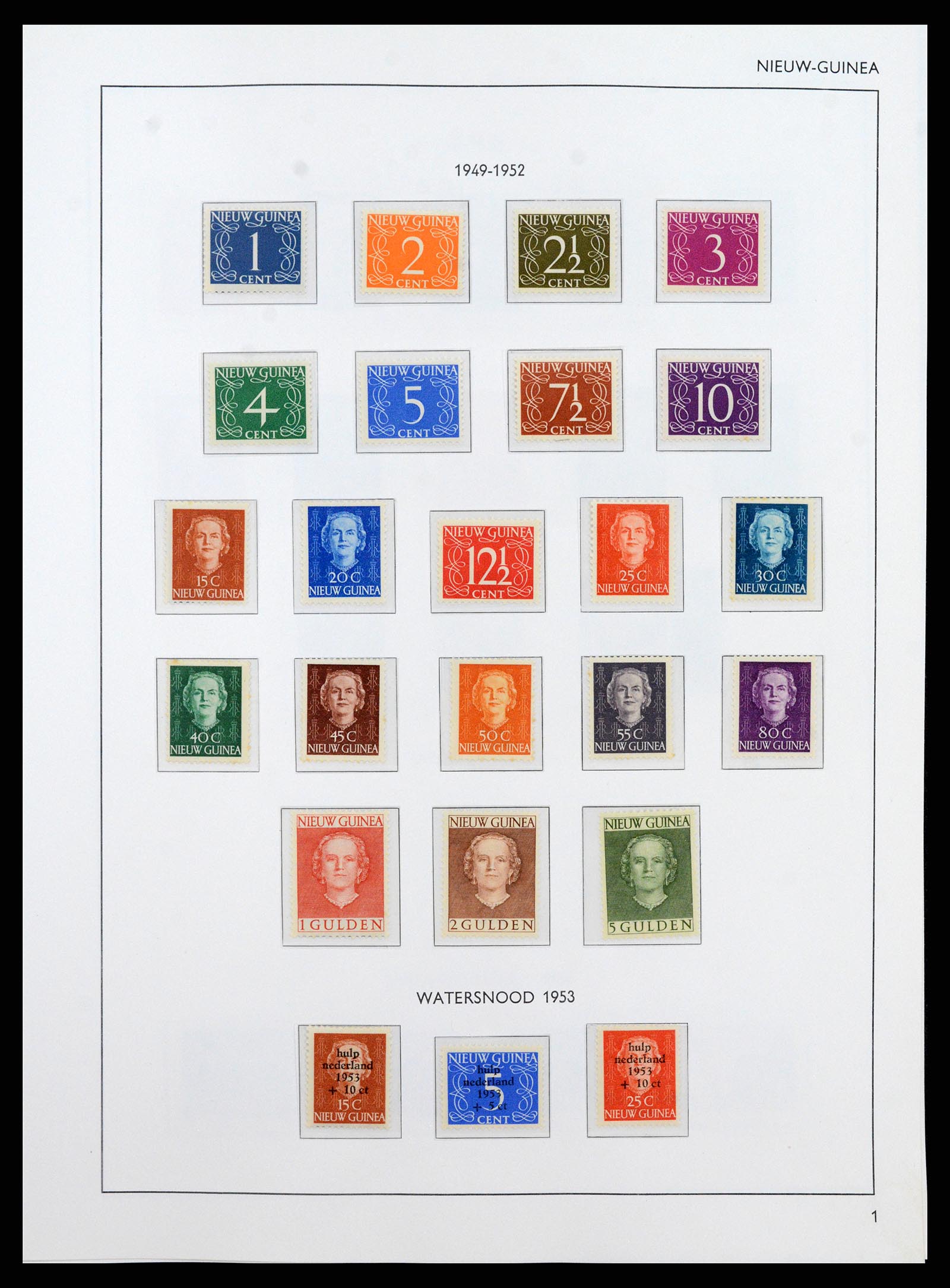 38071 0052 - Postzegelverzameling 38071 Nederlandse gebieden 1864-1960.