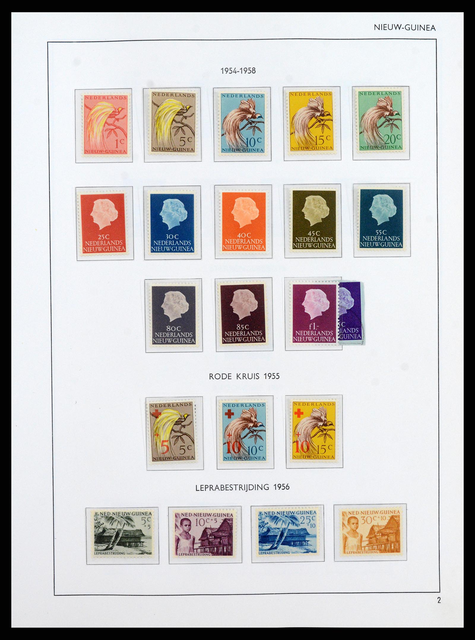 38071 0053 - Postzegelverzameling 38071 Nederlandse gebieden 1864-1960.