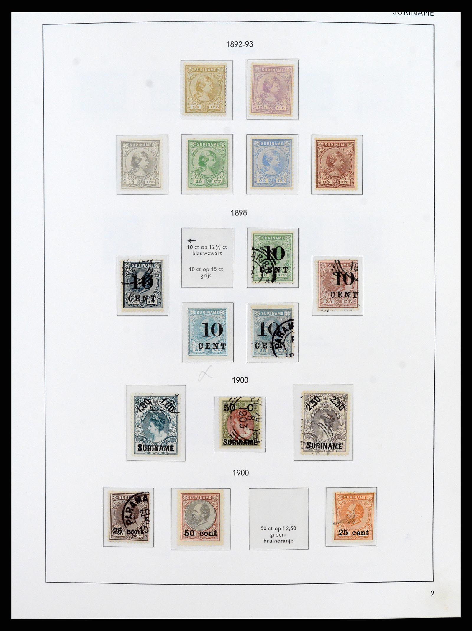 38071 0060 - Postzegelverzameling 38071 Nederlandse gebieden 1864-1960.