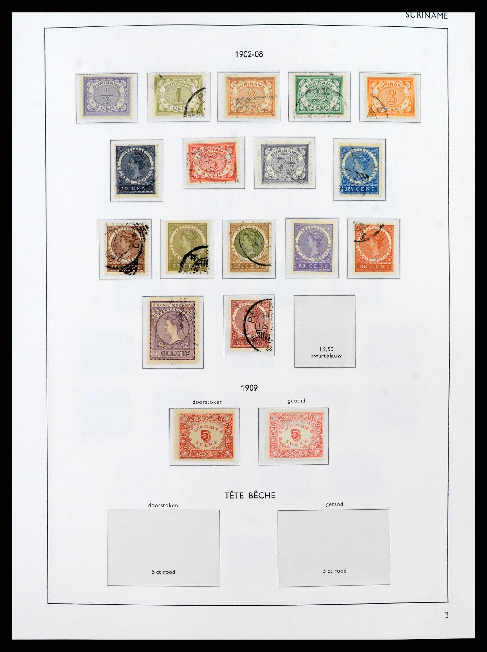 38071 0061 - Stamp collection 38071 Dutch territories 1864-1960.