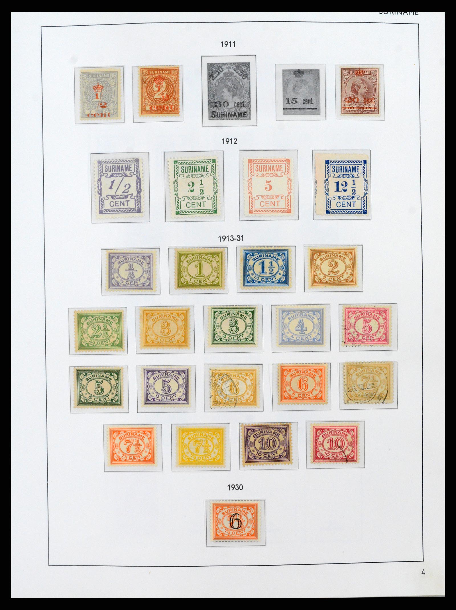 38071 0062 - Stamp collection 38071 Dutch territories 1864-1960.