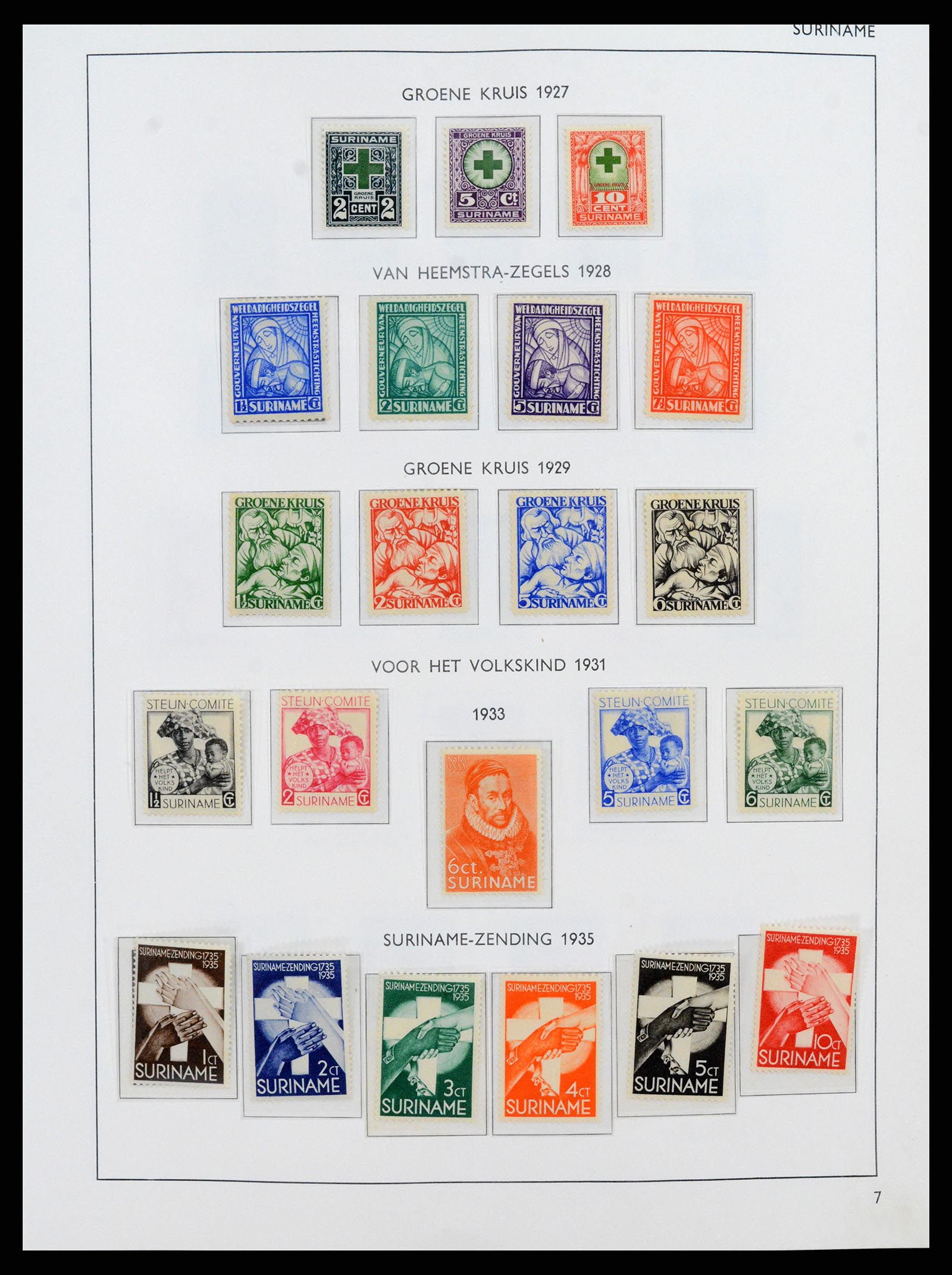 38071 0065 - Stamp collection 38071 Dutch territories 1864-1960.