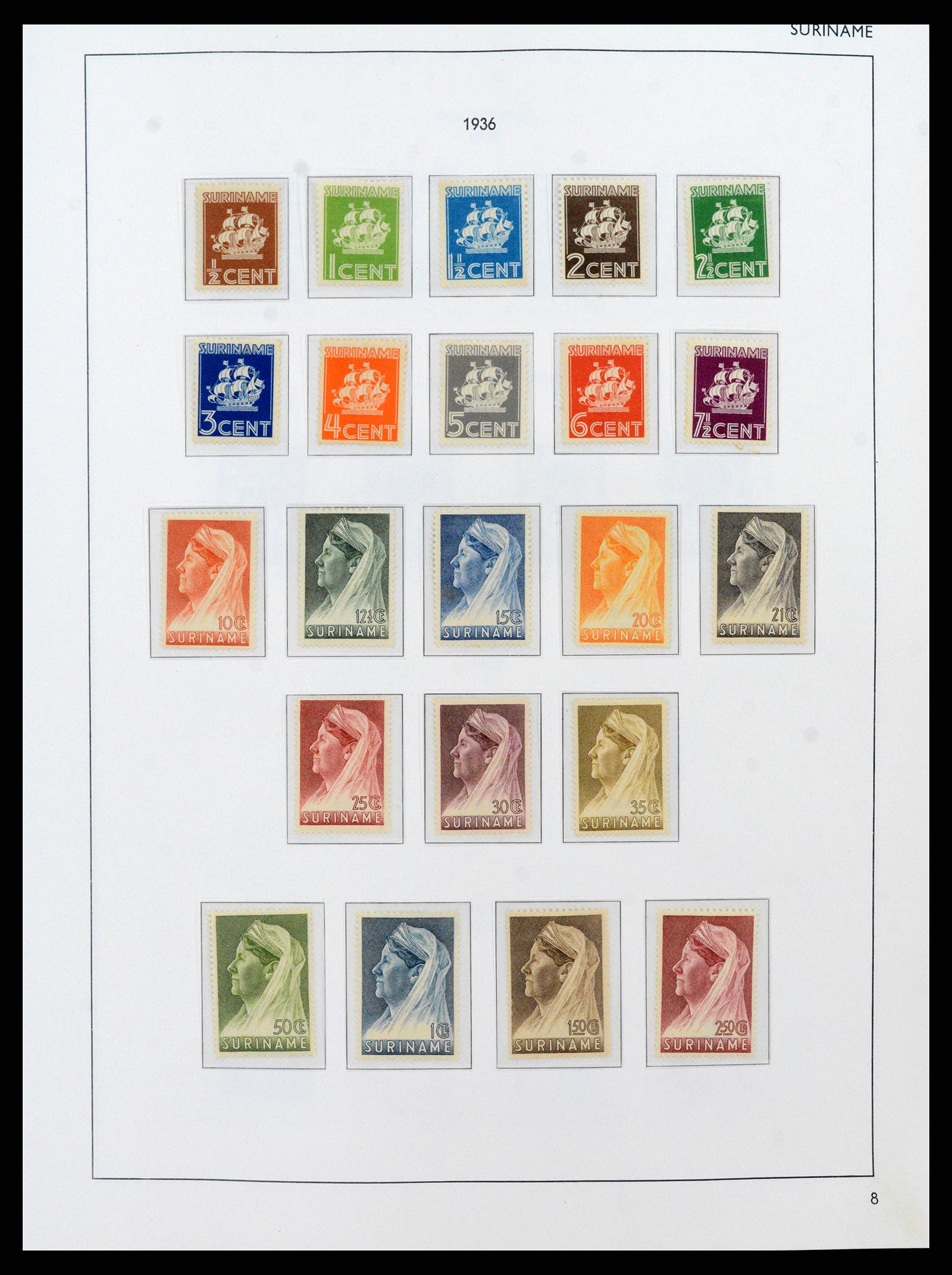 38071 0066 - Stamp collection 38071 Dutch territories 1864-1960.