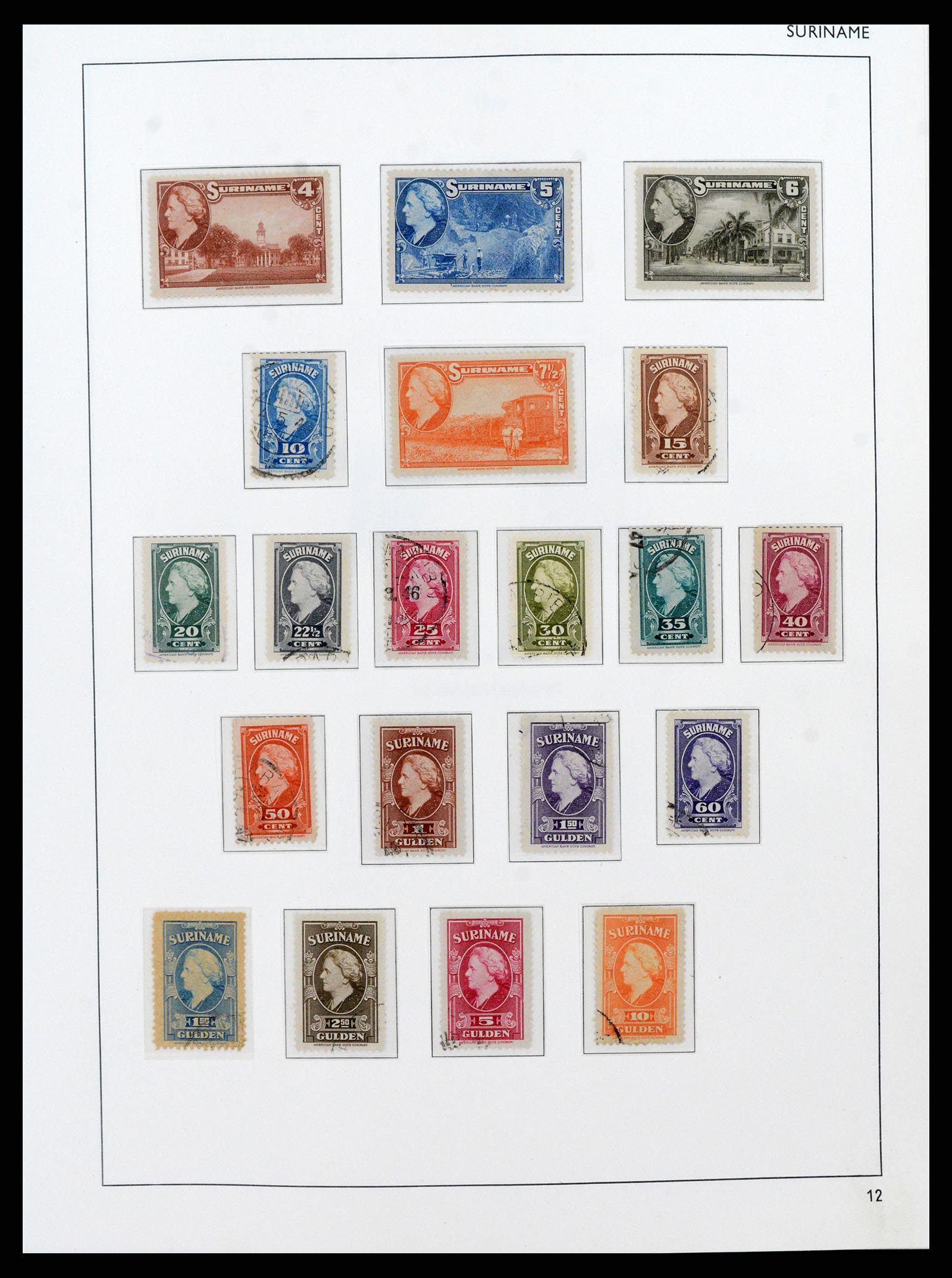 38071 0070 - Stamp collection 38071 Dutch territories 1864-1960.
