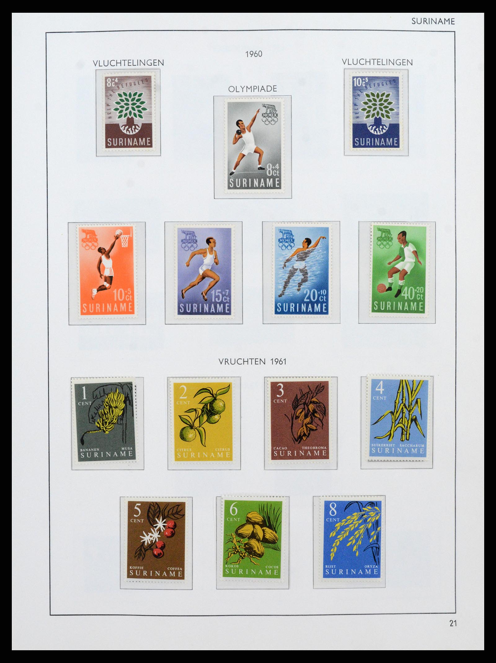 38071 0079 - Stamp collection 38071 Dutch territories 1864-1960.