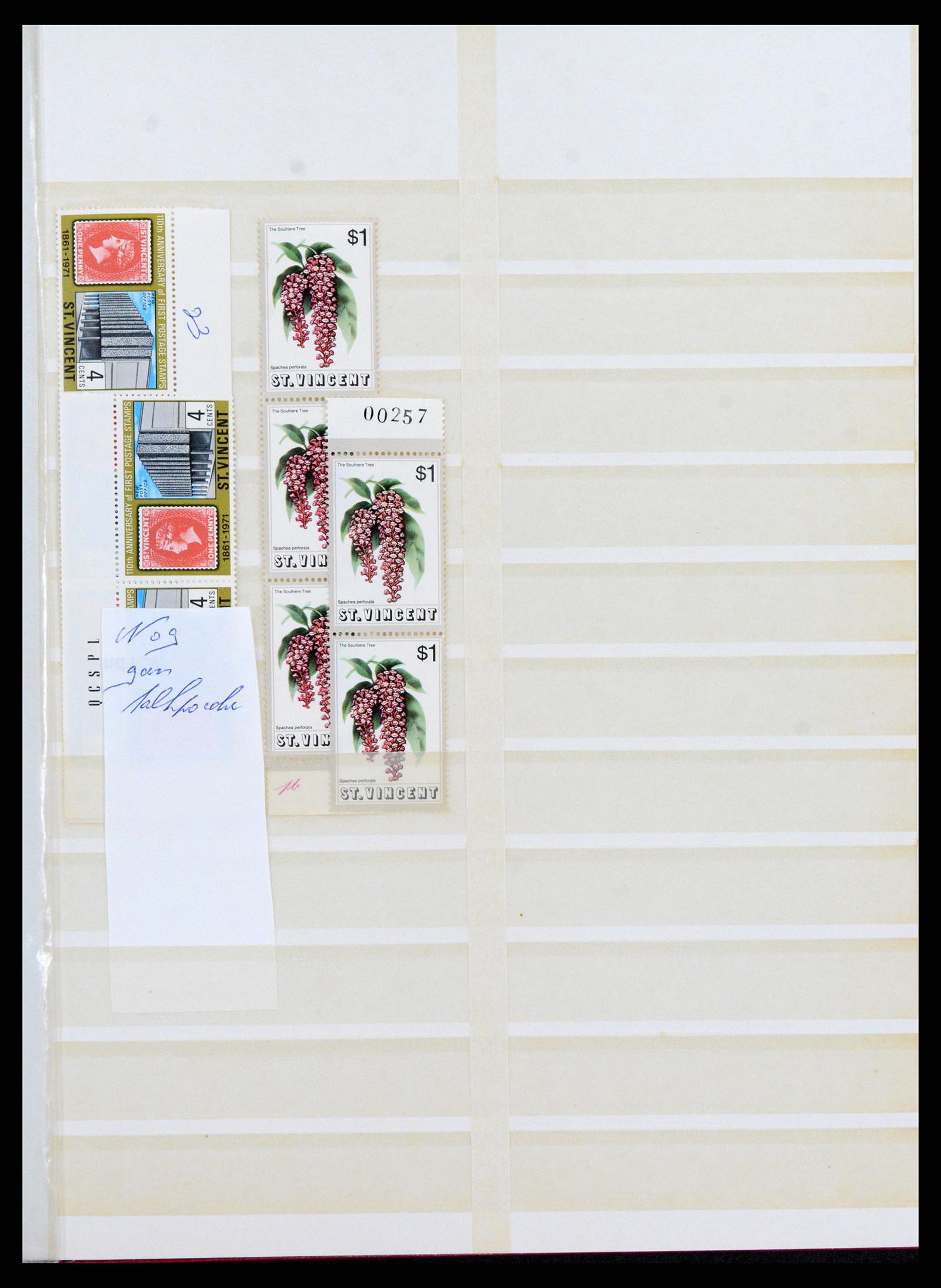 38072 0016 - Postzegelverzameling 38072 Engelse gebieden in de Caraïben jaren 60-7