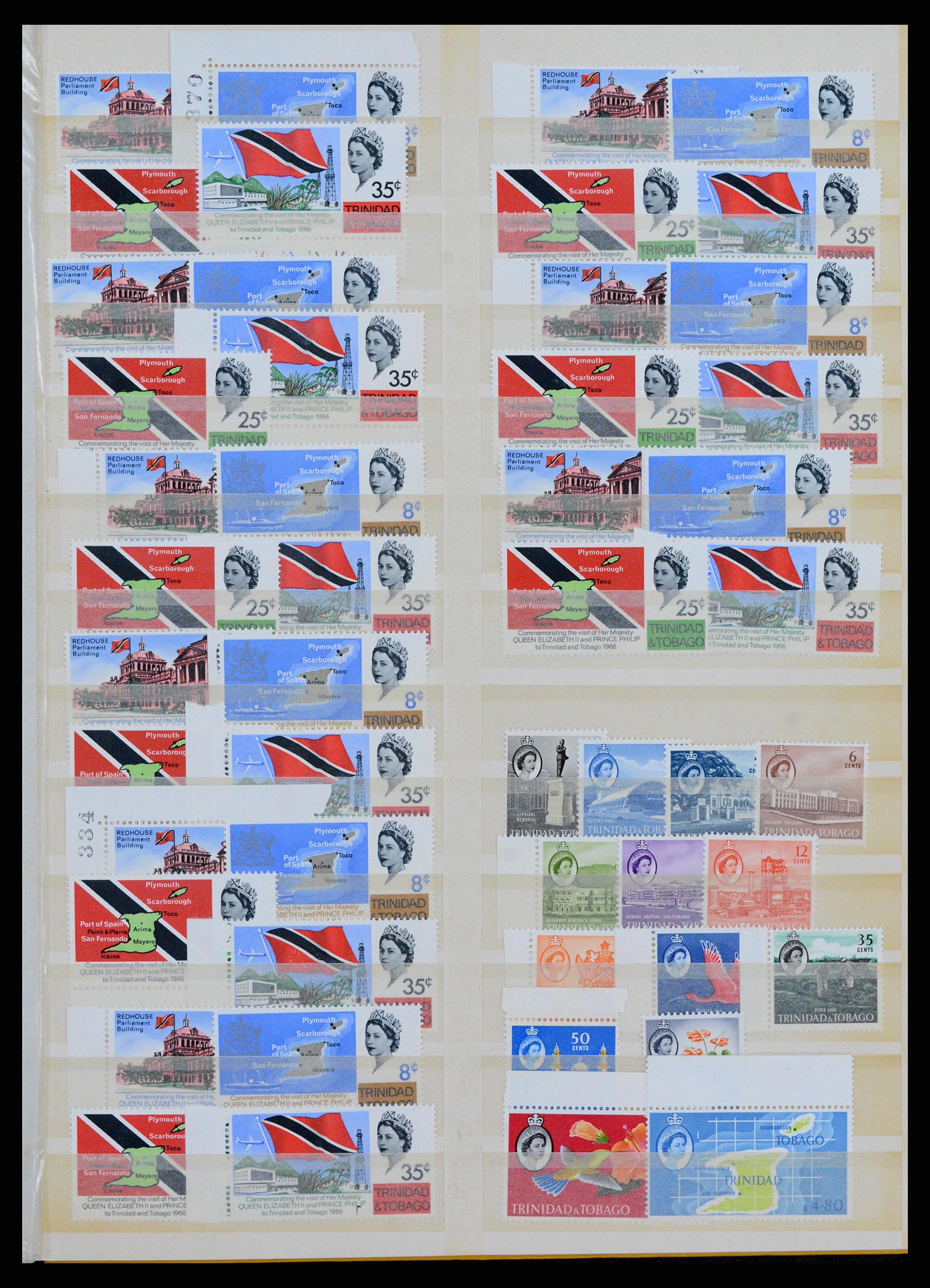 38072 0036 - Stamp collection 38072 English territories in the Caribbean 1960s-1970s.