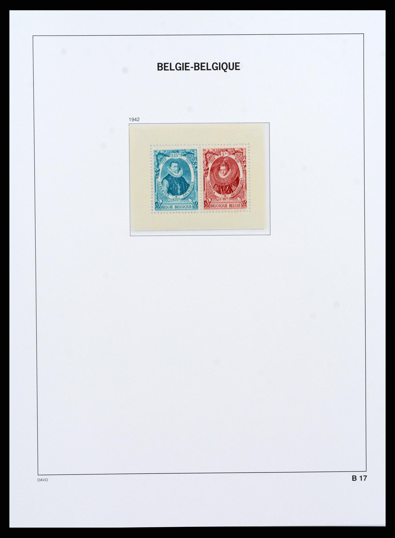 38073 064 - Stamp collection 38073 Belgium 1849-1950.