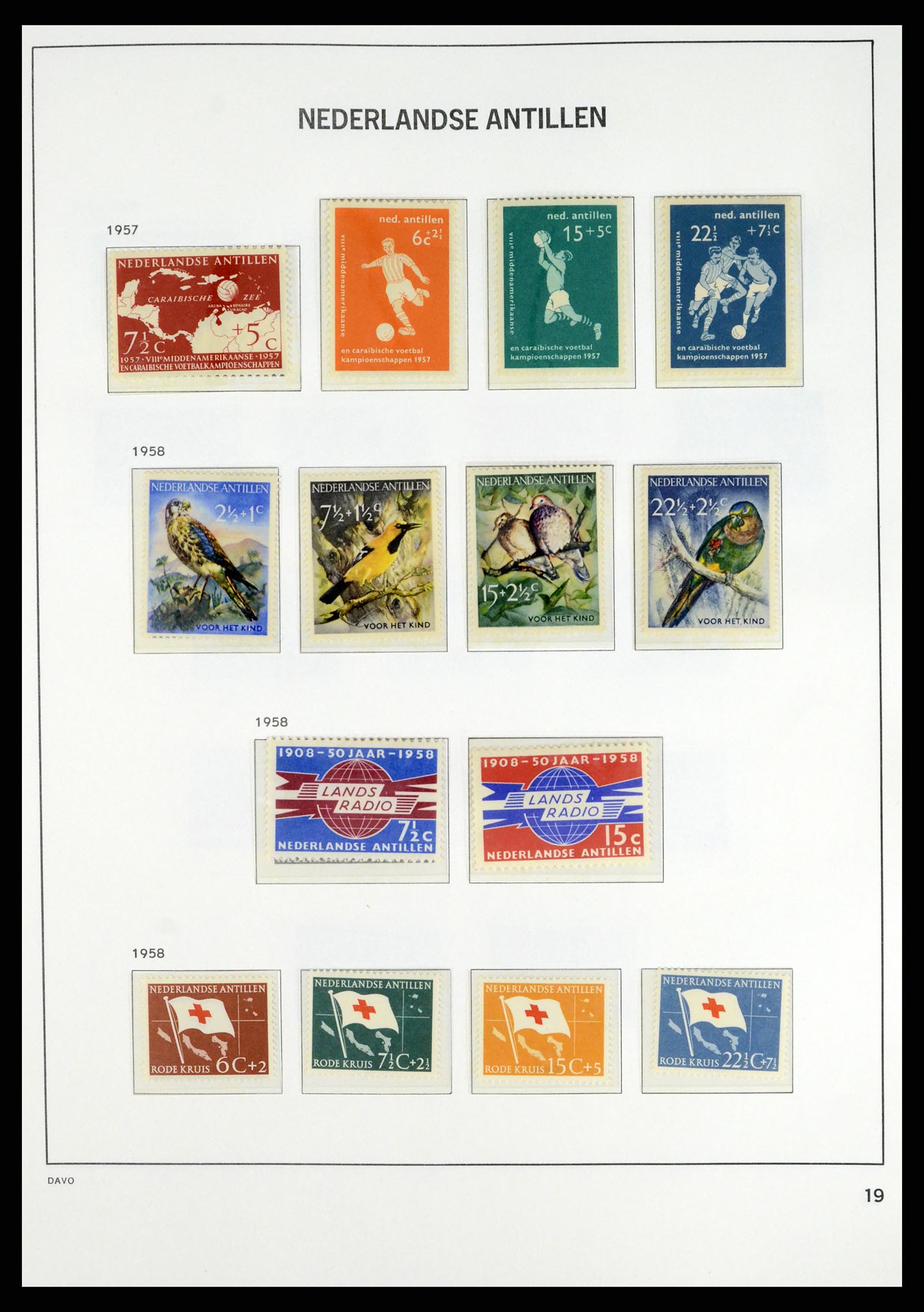 38079 0023 - Stamp collection 38079 Curaçao/Antilles 1873-1998.