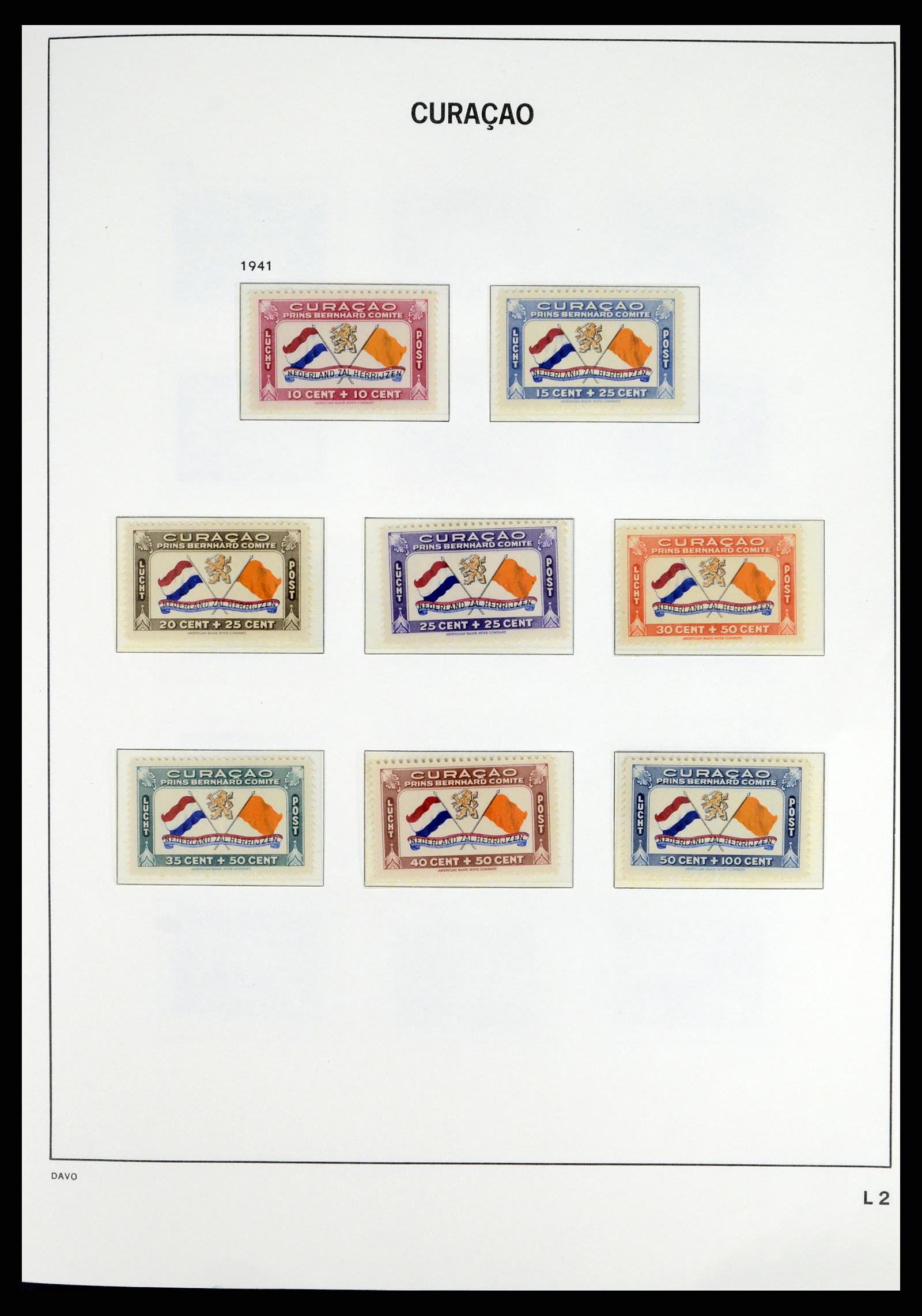 38079 0036 - Stamp collection 38079 Curaçao/Antilles 1873-1998.