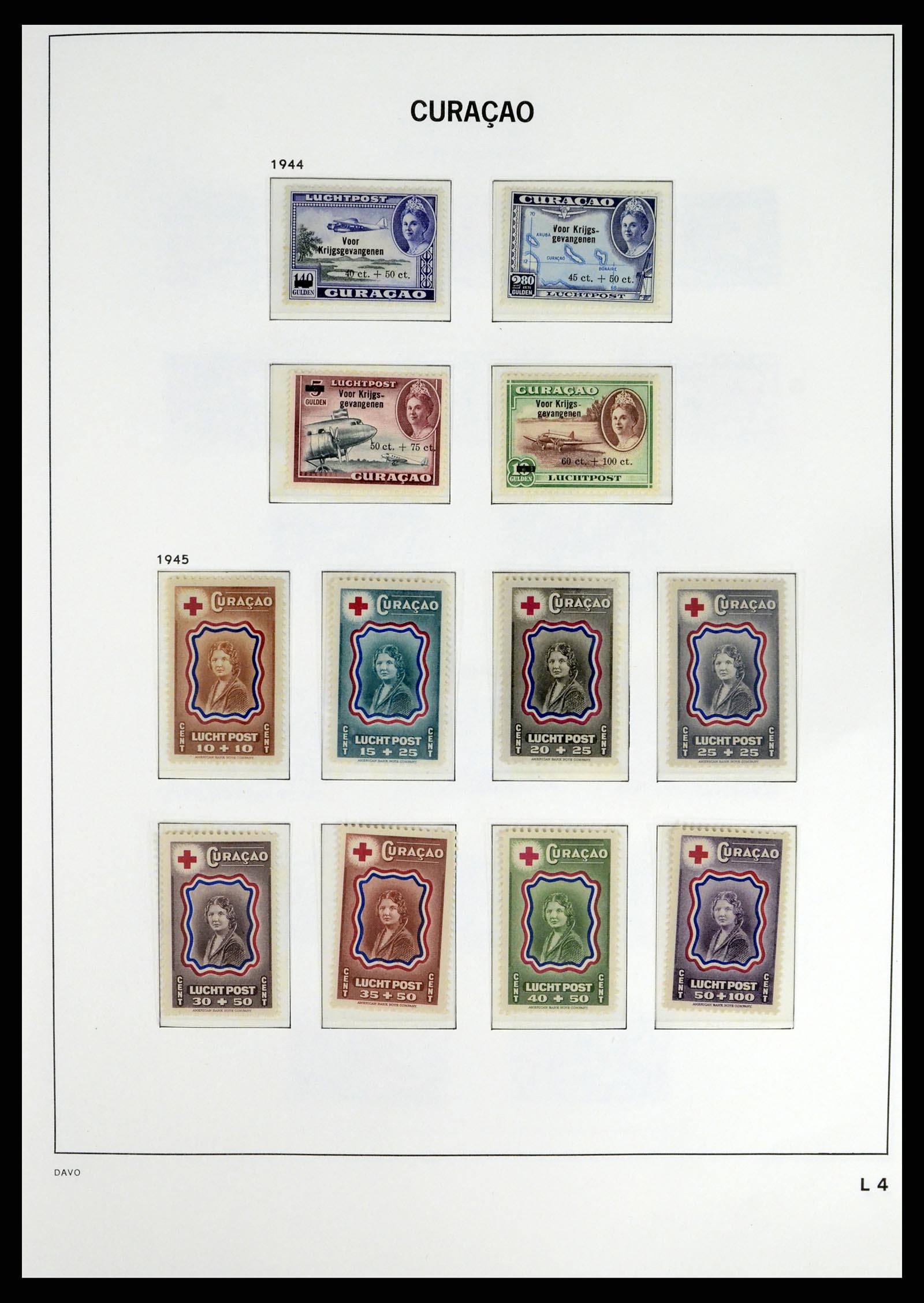 38079 0038 - Stamp collection 38079 Curaçao/Antilles 1873-1998.