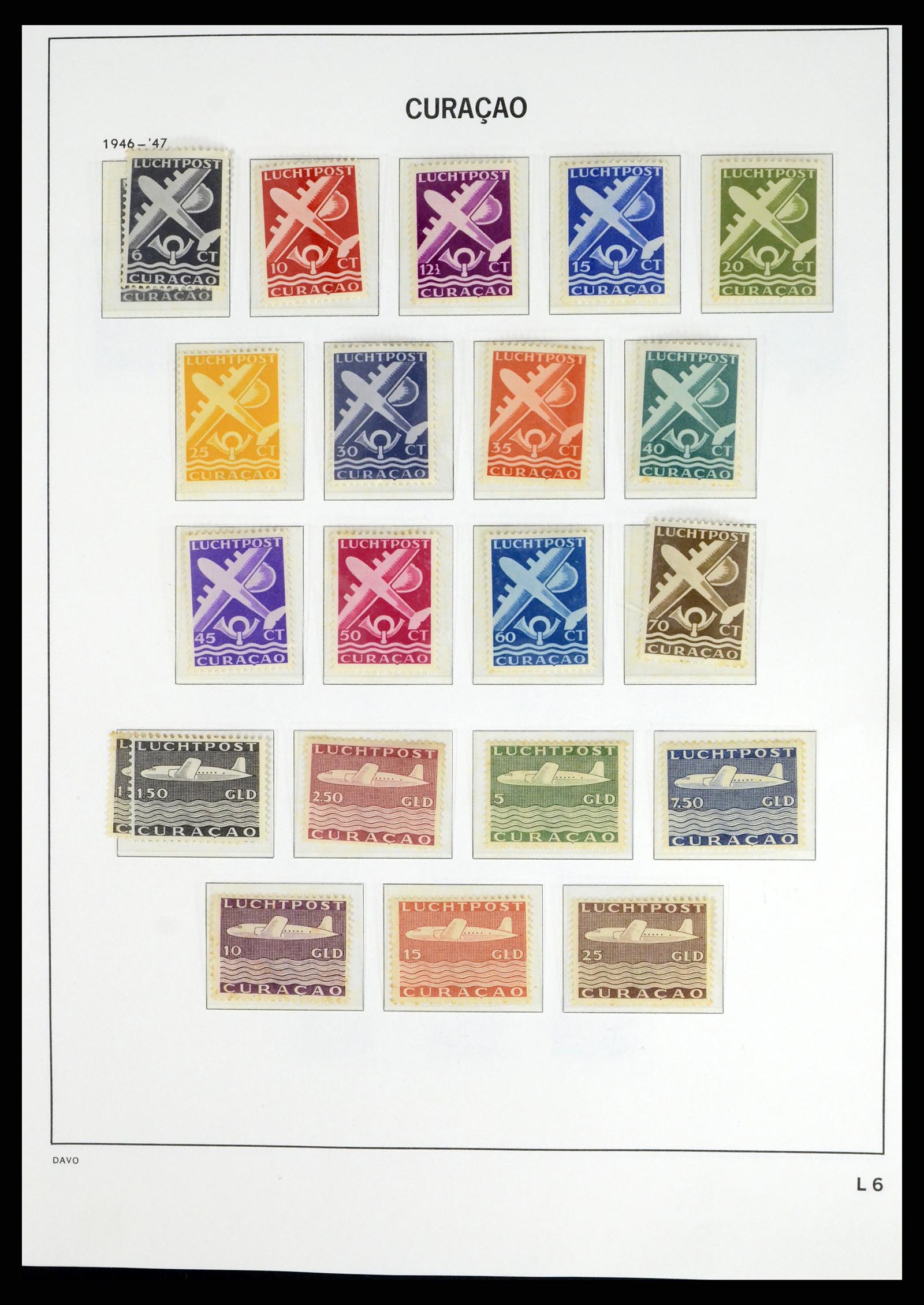 38079 0040 - Stamp collection 38079 Curaçao/Antilles 1873-1998.