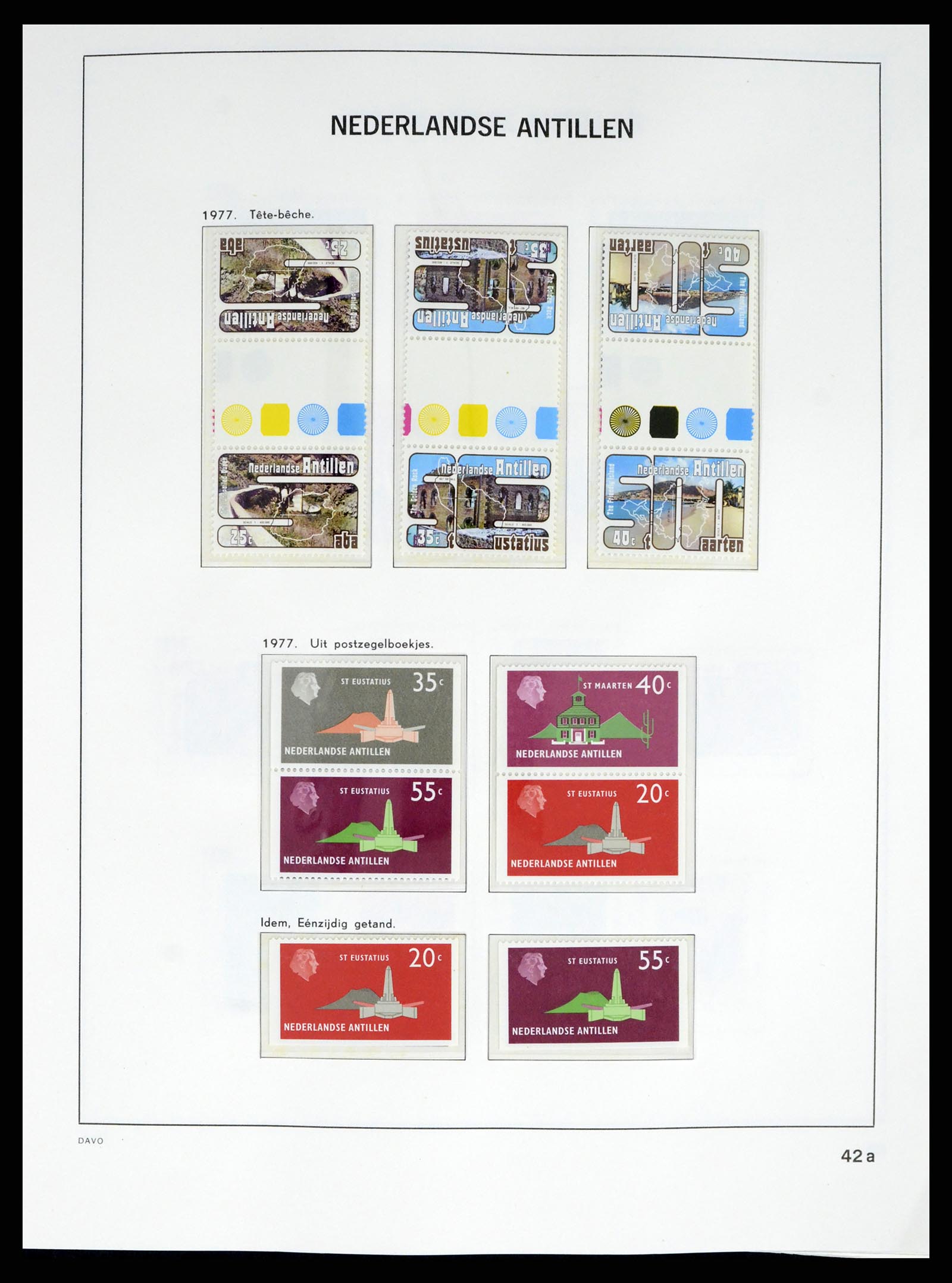 38079 0057 - Postzegelverzameling 38079 Curaçao/Antillen 1873-1998.