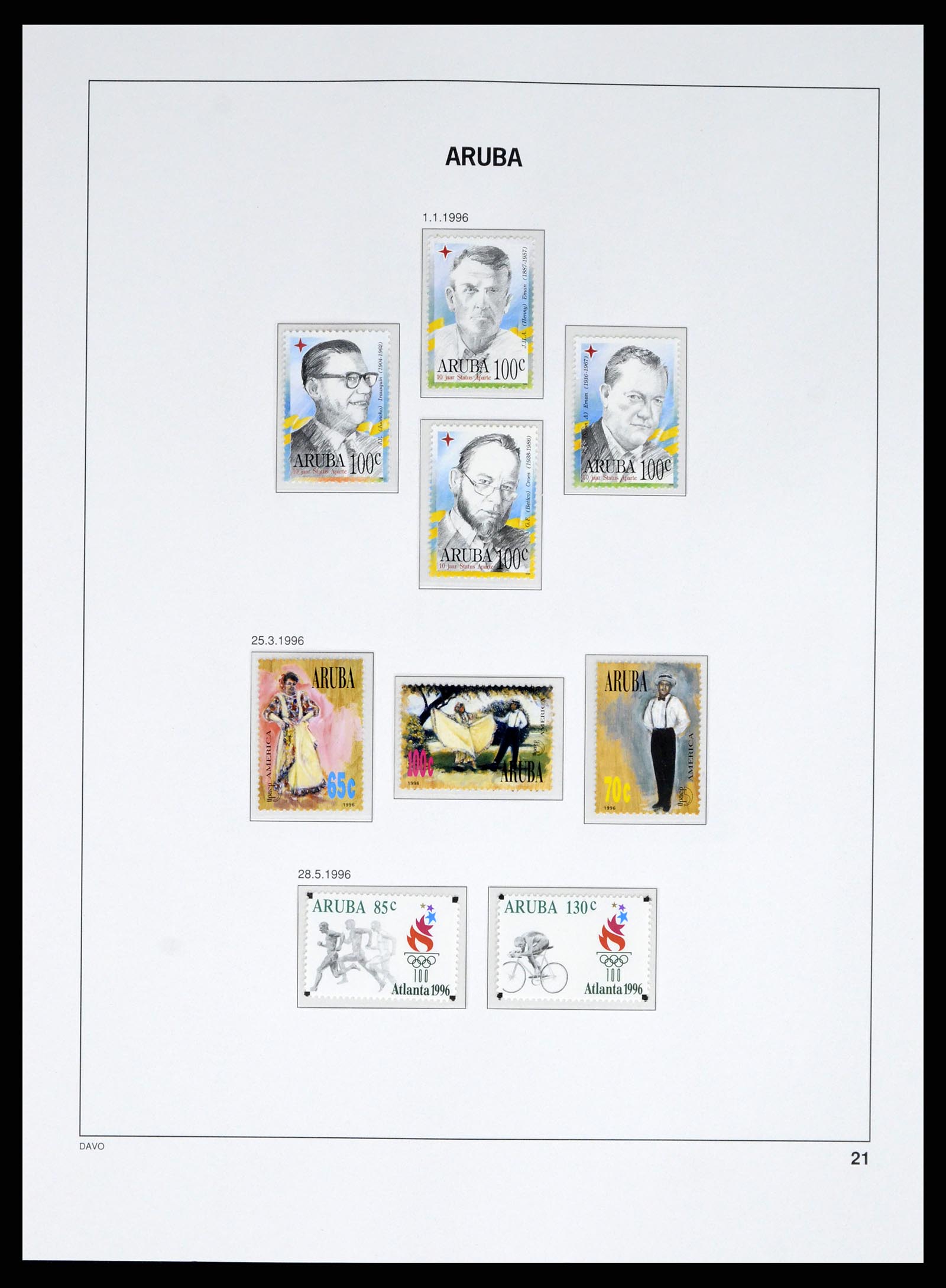 38079 0172 - Stamp collection 38079 Curaçao/Antilles 1873-1998.
