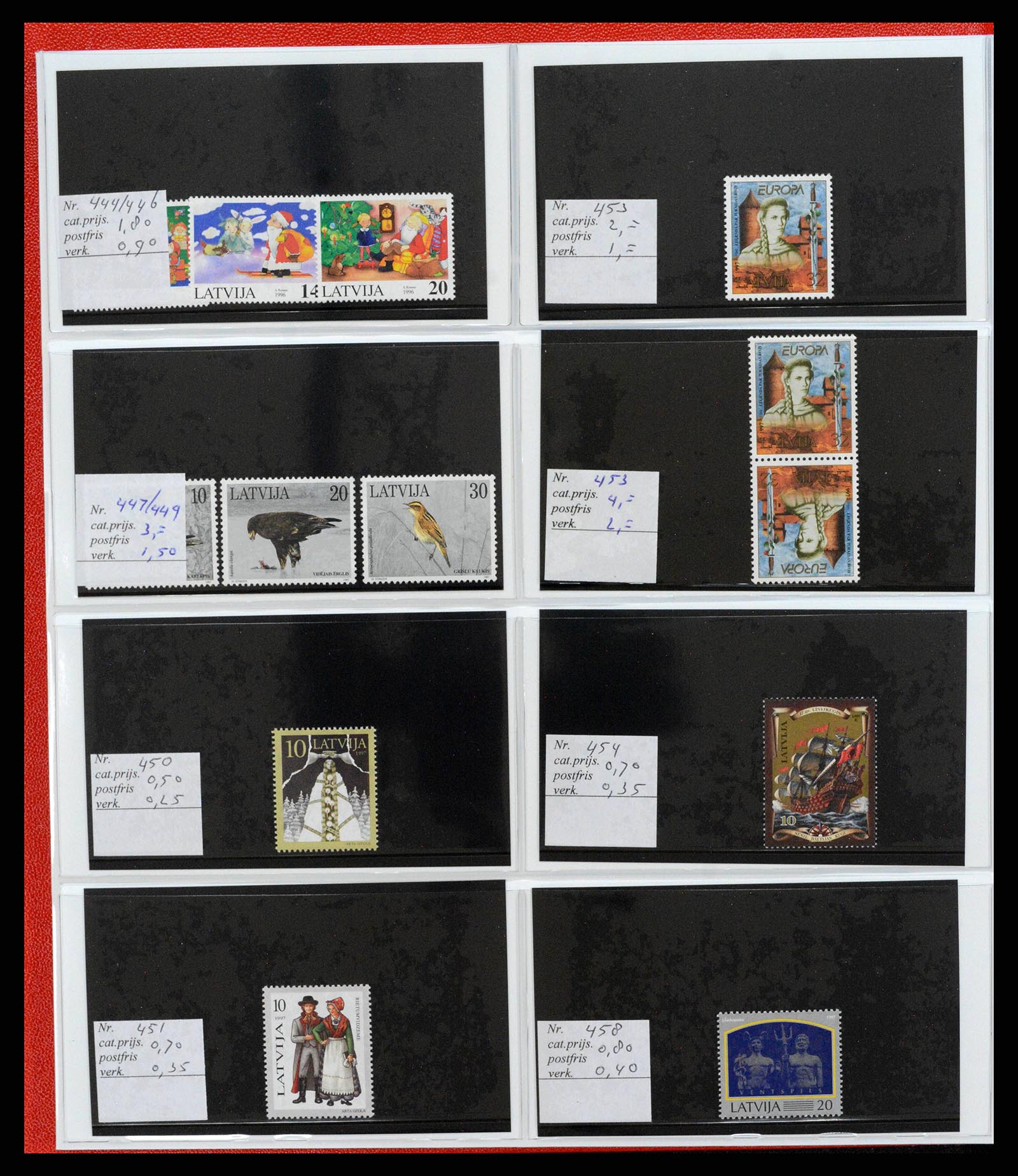 38081 0038 - Postzegelverzameling 38081 Baltische Staten 1990-2013.