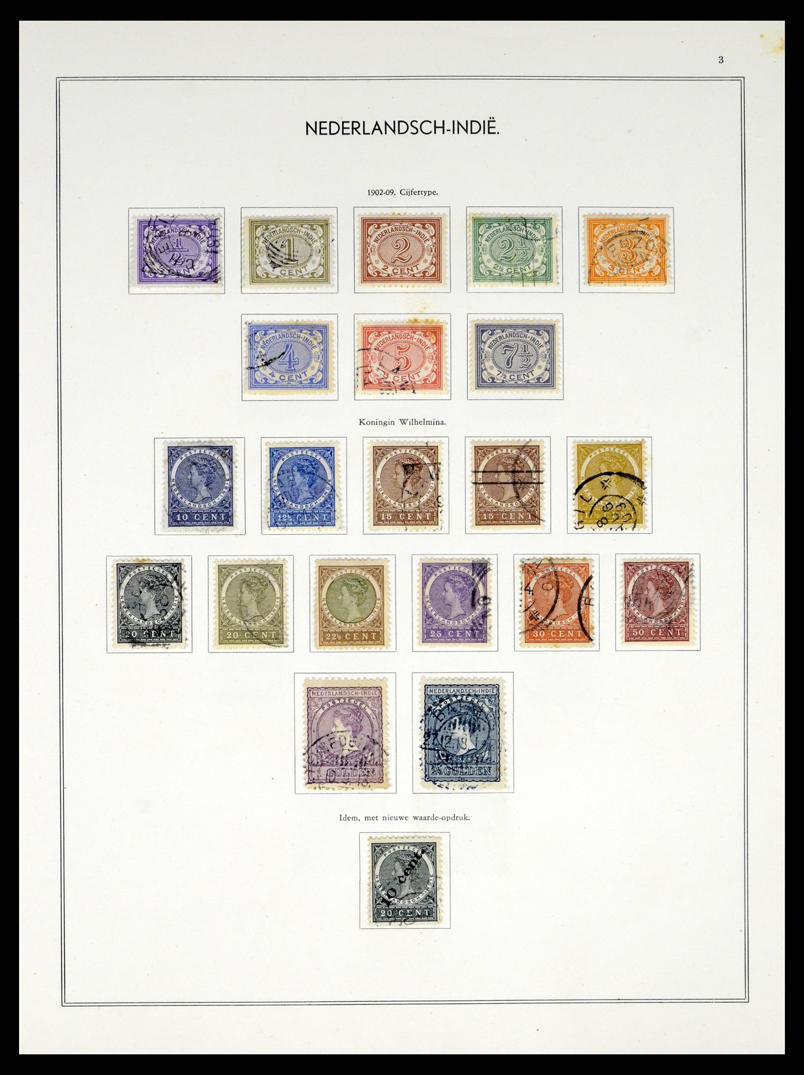 38082 003 - Postzegelverzameling 38082 Nederlandse Overzeese Gebiedsdelen 1864-19