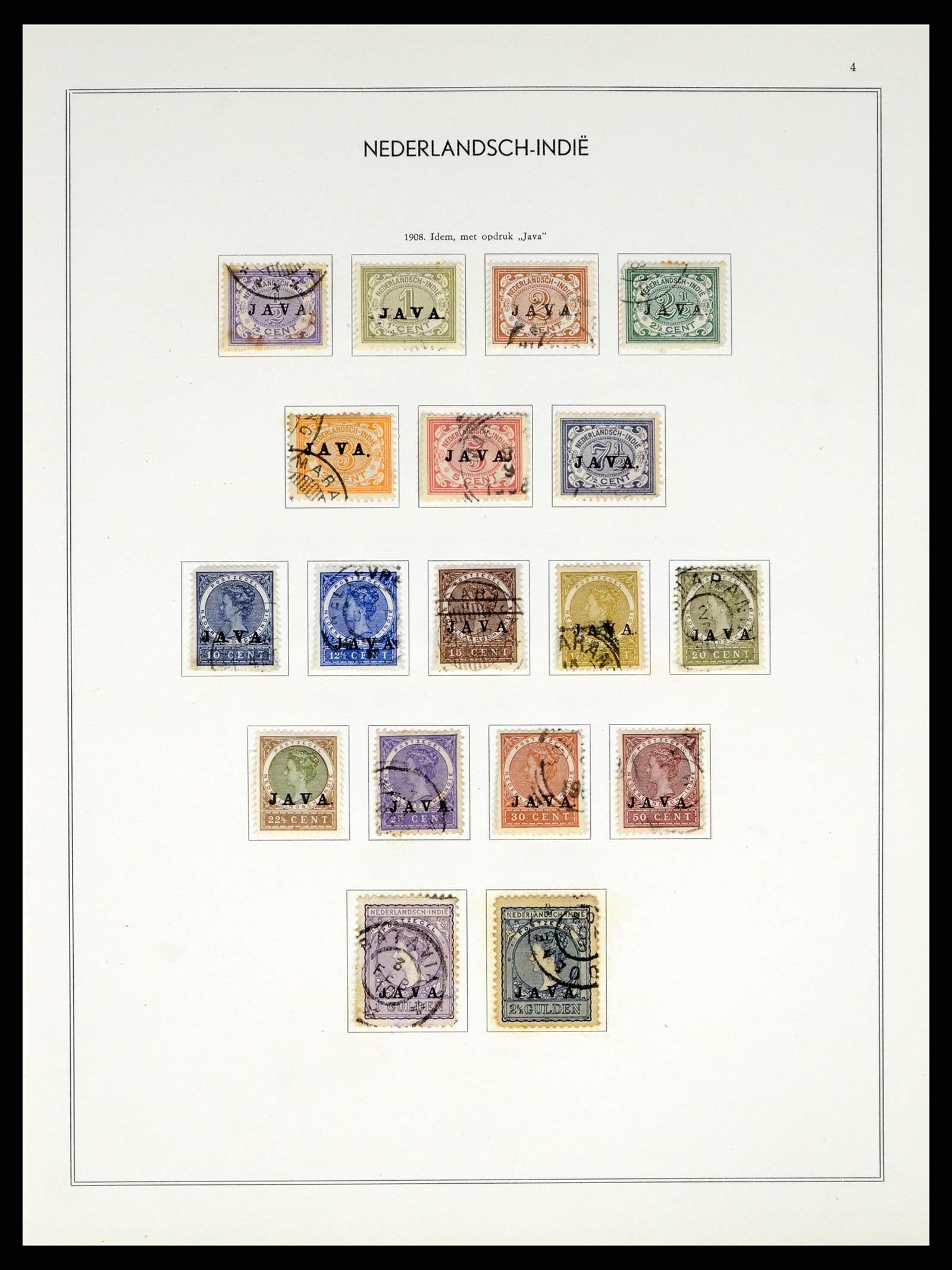 38082 004 - Postzegelverzameling 38082 Nederlandse Overzeese Gebiedsdelen 1864-19