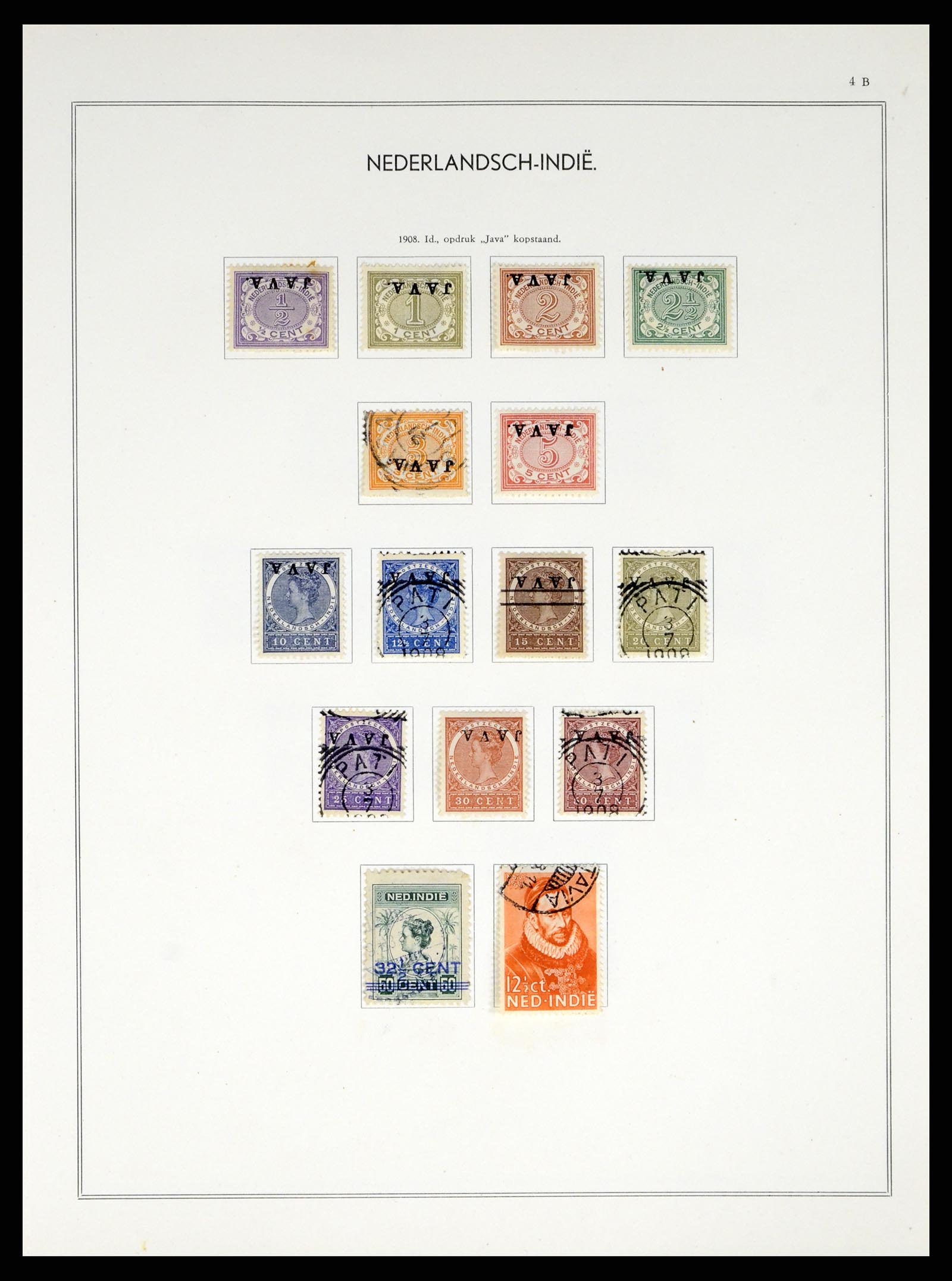 38082 005 - Postzegelverzameling 38082 Nederlandse Overzeese Gebiedsdelen 1864-19