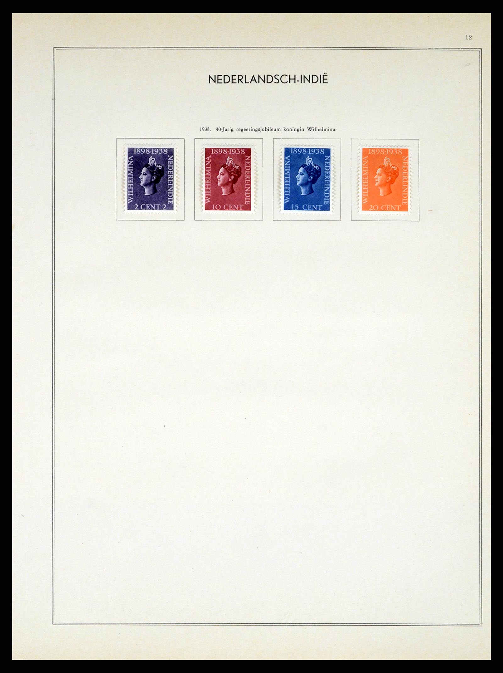 38082 014 - Postzegelverzameling 38082 Nederlandse Overzeese Gebiedsdelen 1864-19