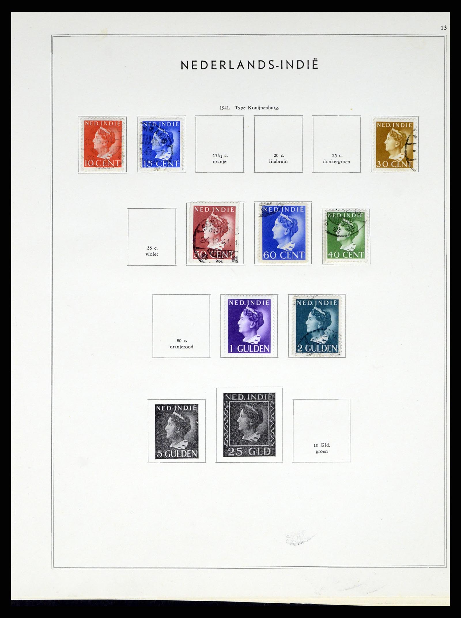 38082 015 - Postzegelverzameling 38082 Nederlandse Overzeese Gebiedsdelen 1864-19