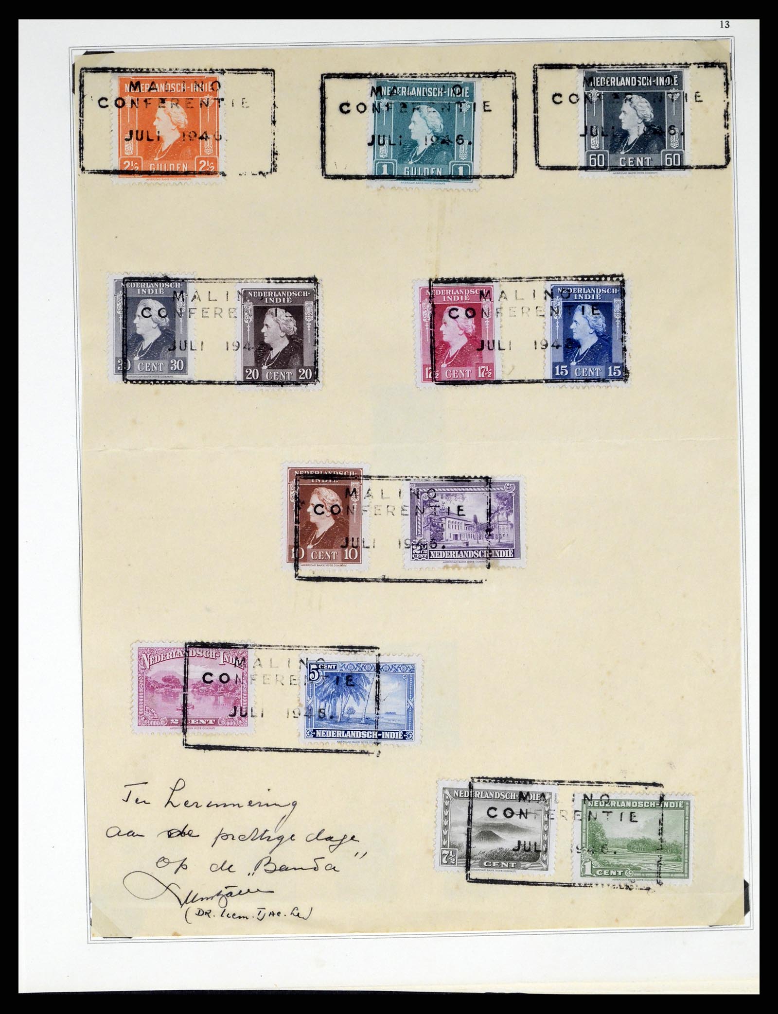38082 016 - Postzegelverzameling 38082 Nederlandse Overzeese Gebiedsdelen 1864-19