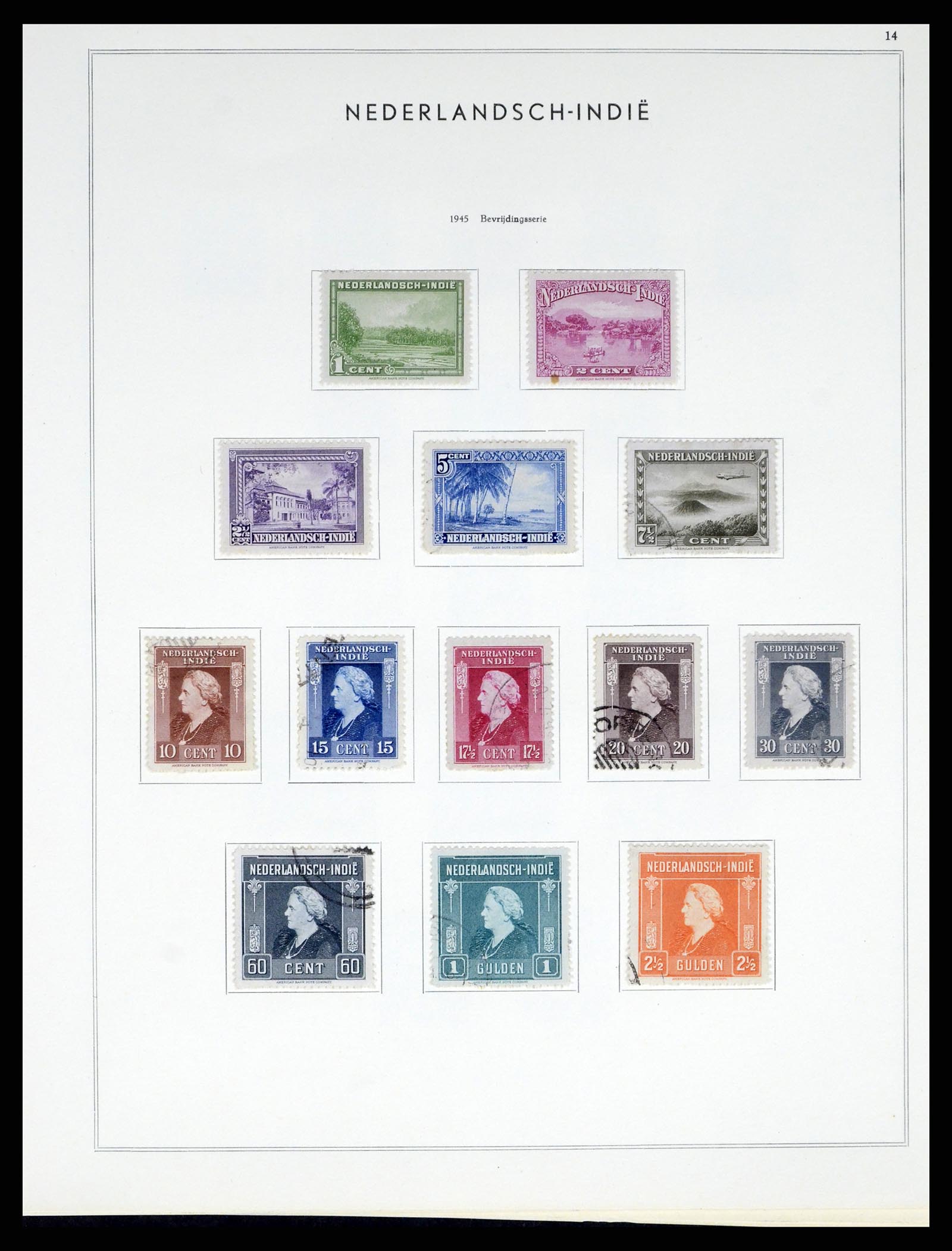 38082 017 - Postzegelverzameling 38082 Nederlandse Overzeese Gebiedsdelen 1864-19