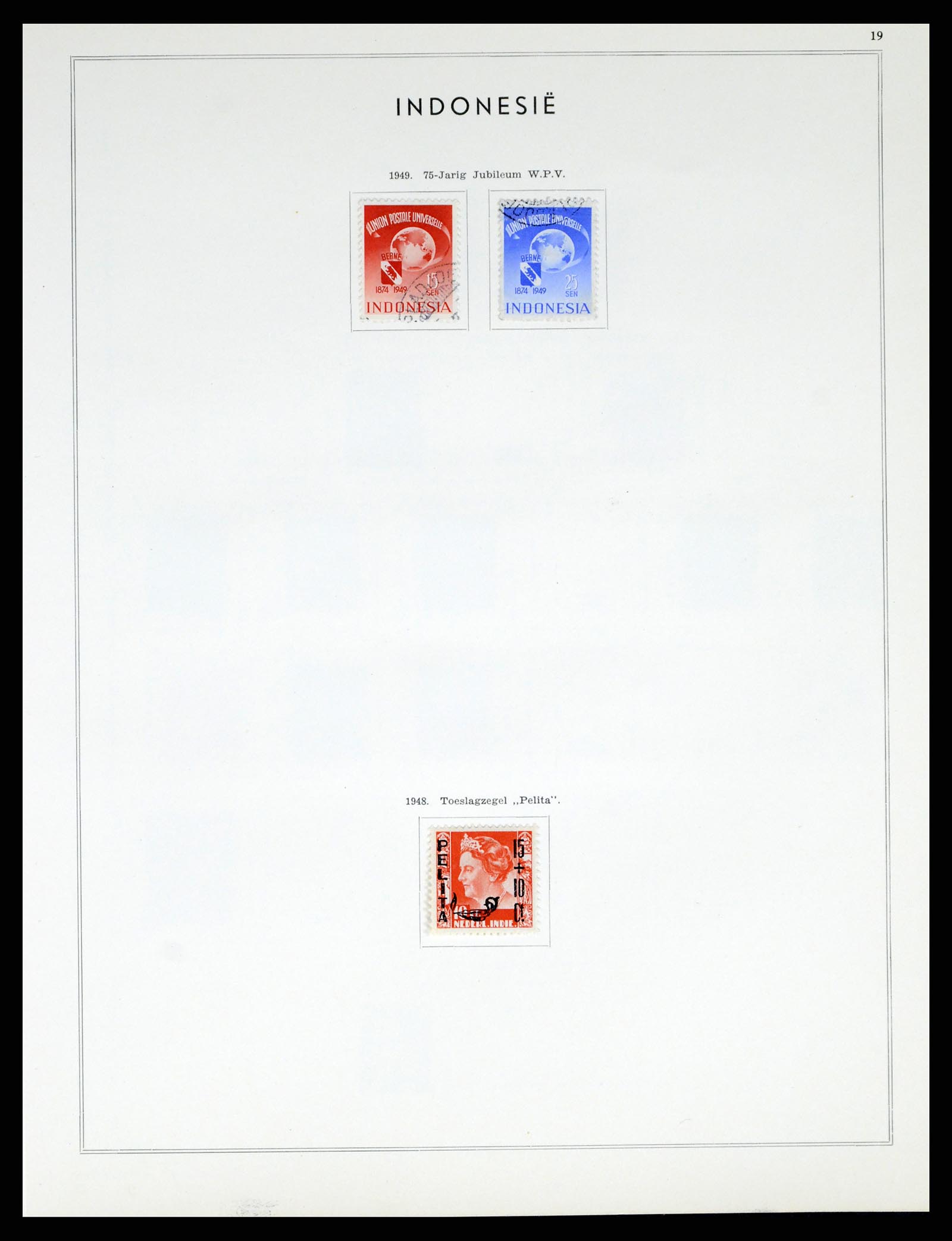 38082 023 - Postzegelverzameling 38082 Nederlandse Overzeese Gebiedsdelen 1864-19