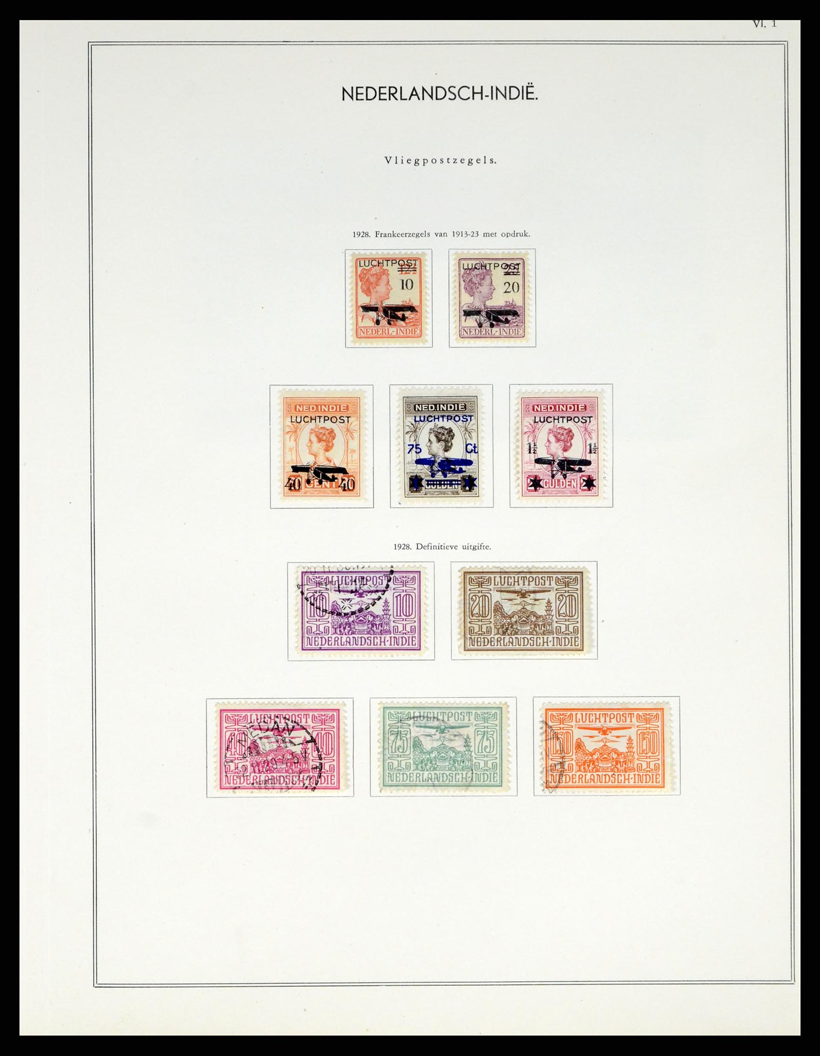 38082 025 - Postzegelverzameling 38082 Nederlandse Overzeese Gebiedsdelen 1864-19