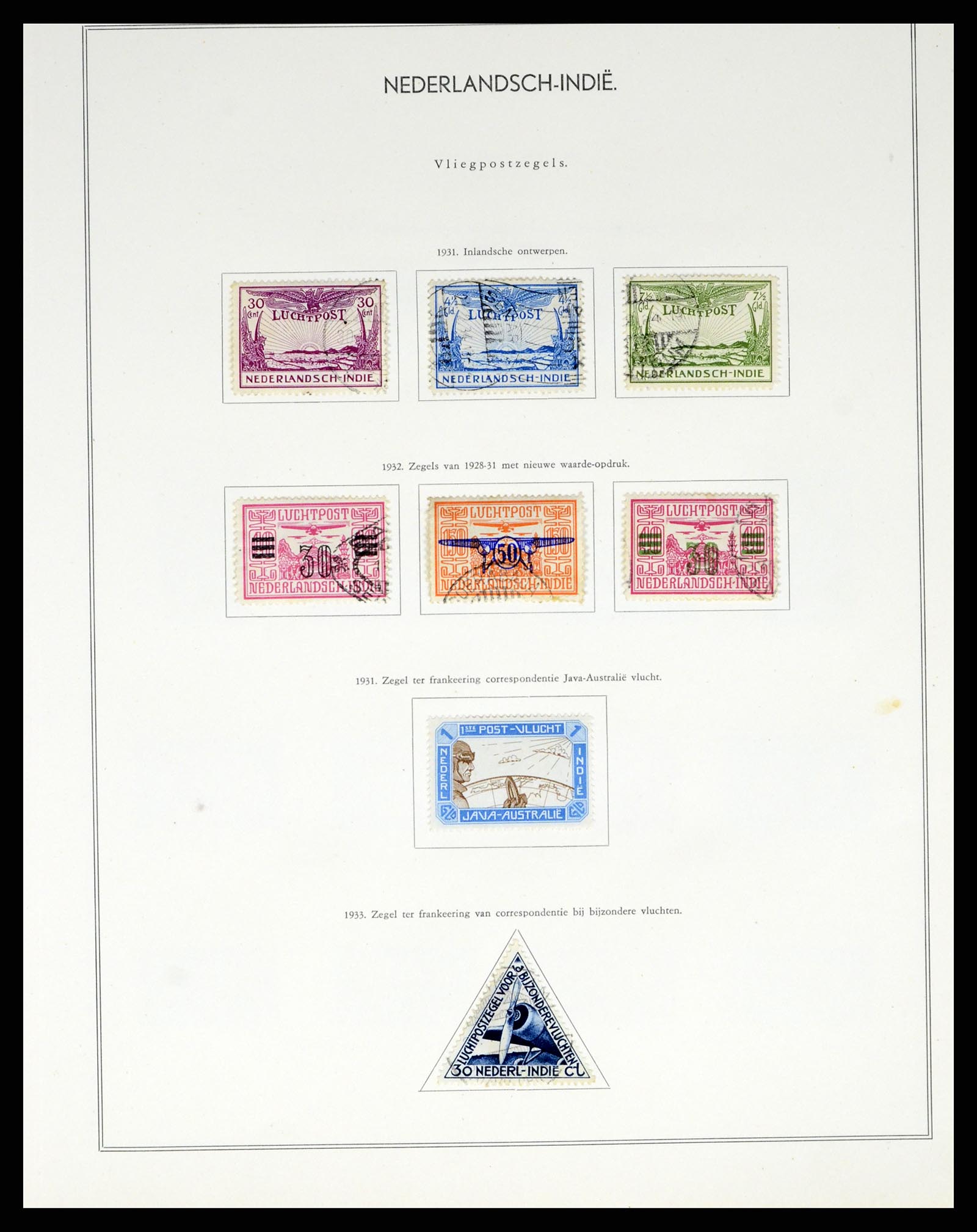 38082 027 - Postzegelverzameling 38082 Nederlandse Overzeese Gebiedsdelen 1864-19