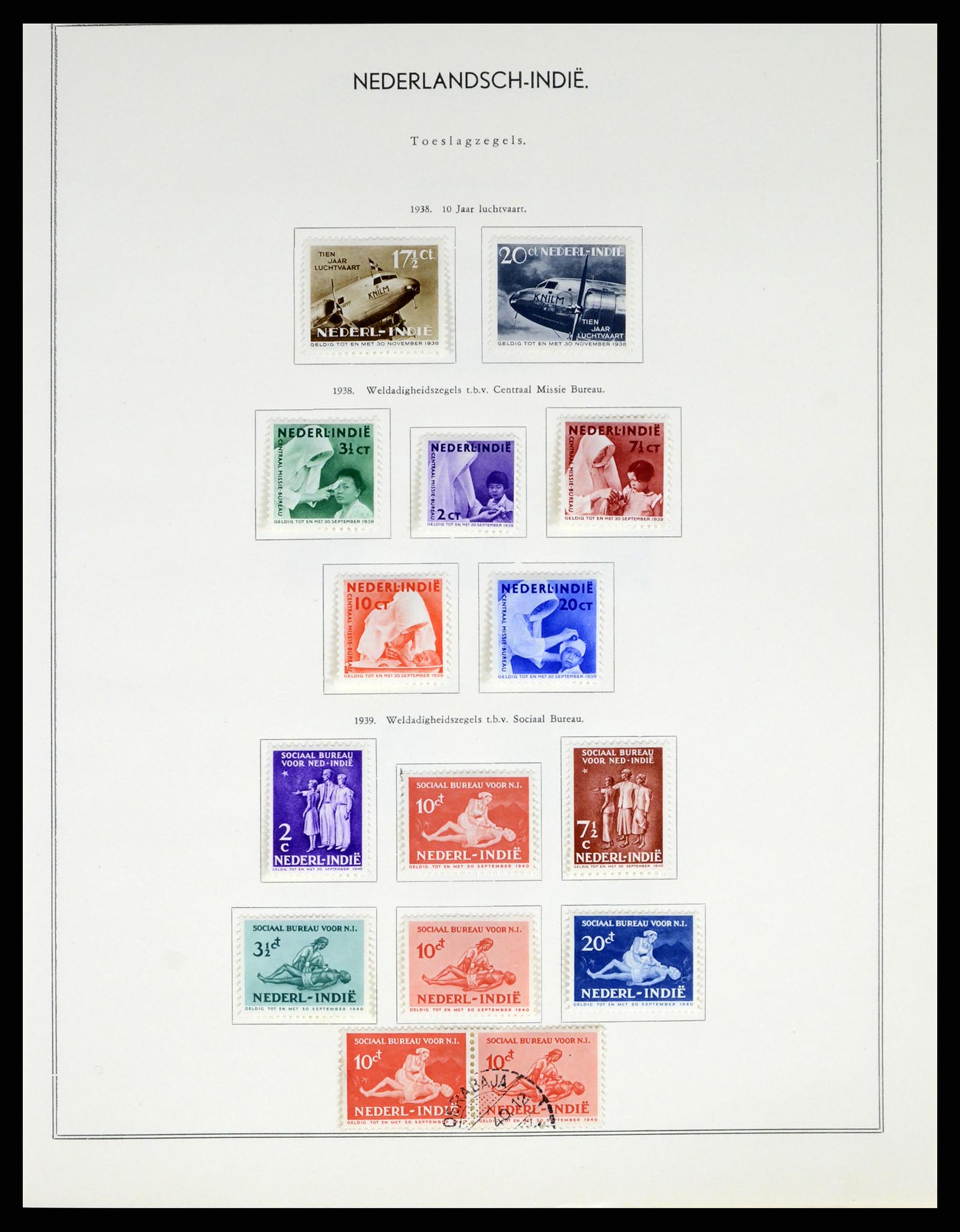 38082 031 - Postzegelverzameling 38082 Nederlandse Overzeese Gebiedsdelen 1864-19