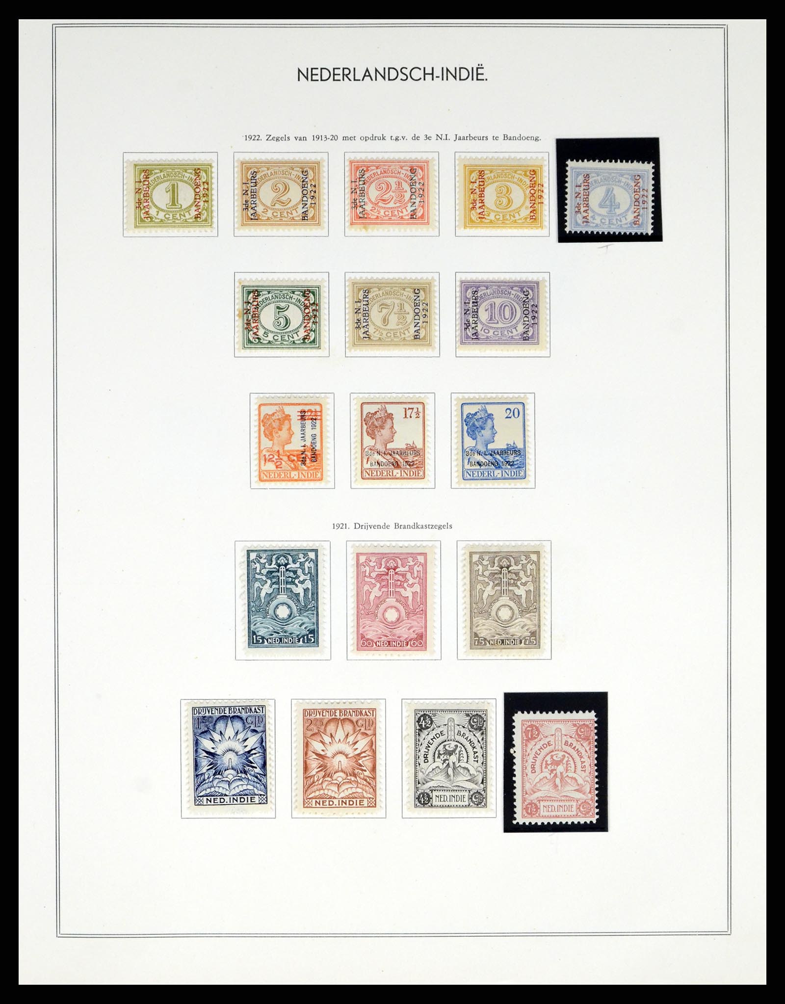 38082 034 - Postzegelverzameling 38082 Nederlandse Overzeese Gebiedsdelen 1864-19