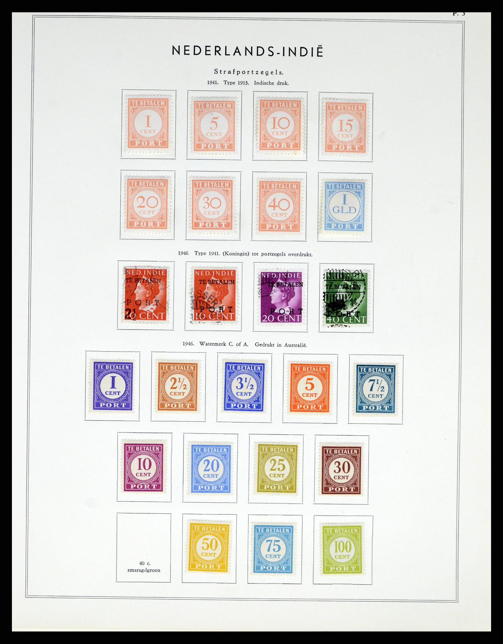 38082 037 - Postzegelverzameling 38082 Nederlandse Overzeese Gebiedsdelen 1864-19