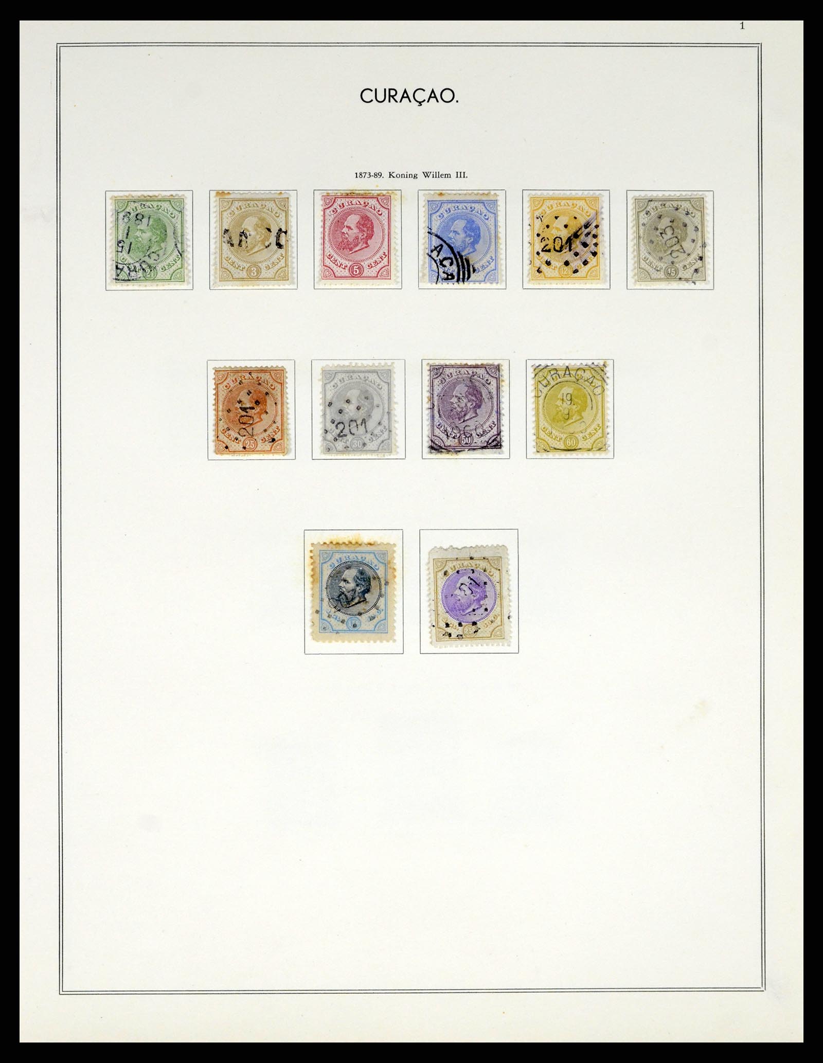 38082 045 - Stamp collection 38082 Dutch Overseas Territories 1864-1962.