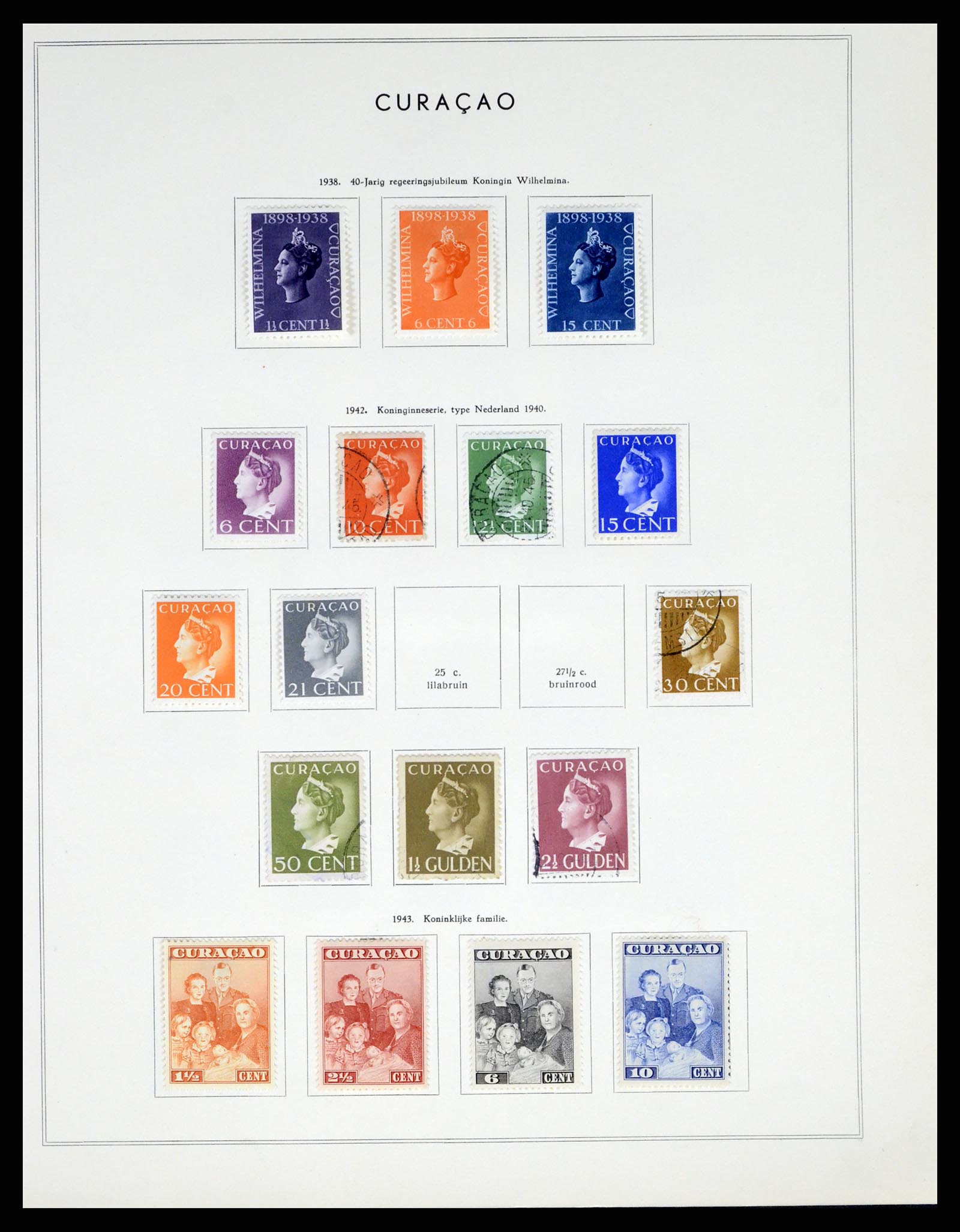 38082 055 - Stamp collection 38082 Dutch Overseas Territories 1864-1962.