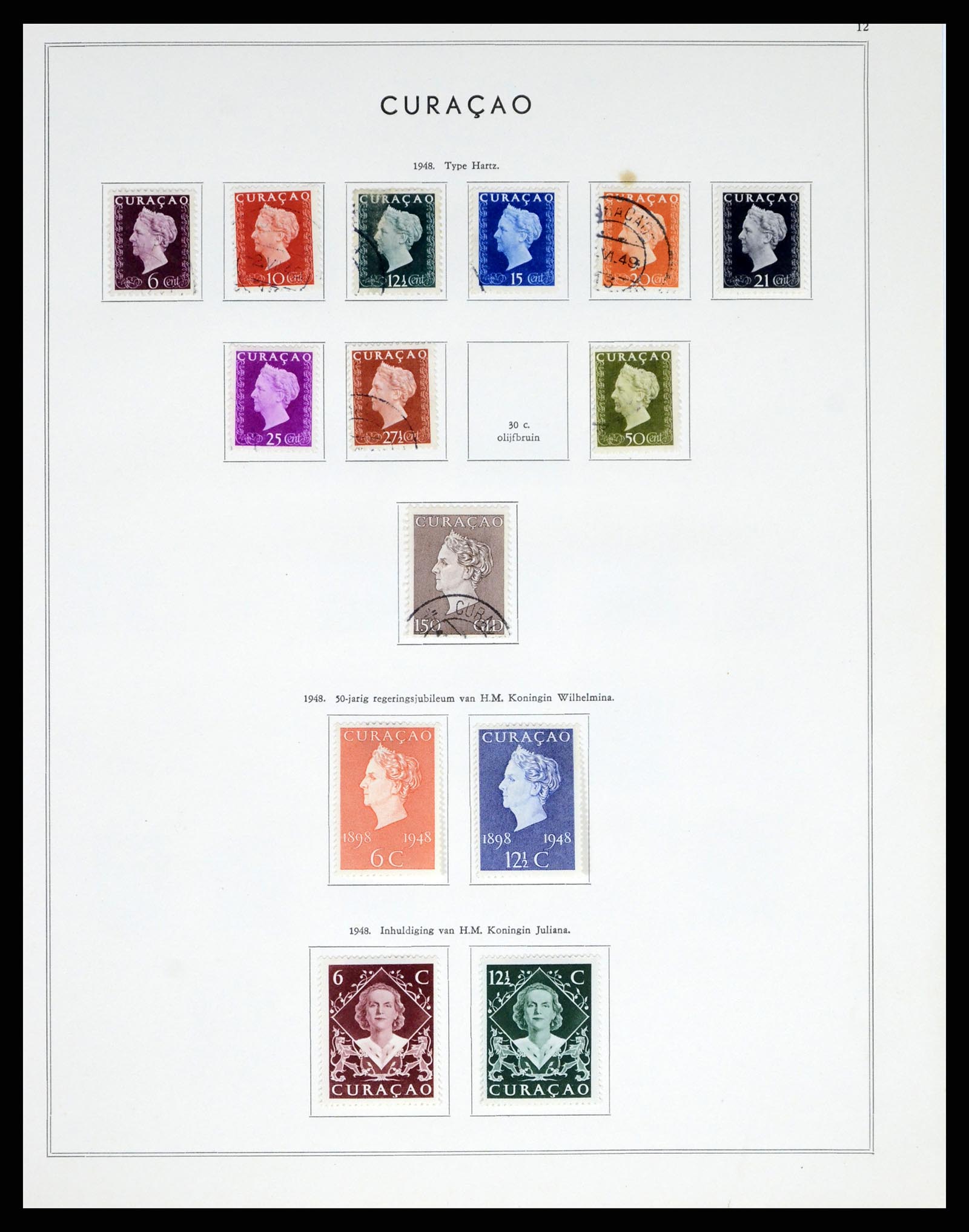 38082 057 - Stamp collection 38082 Dutch Overseas Territories 1864-1962.