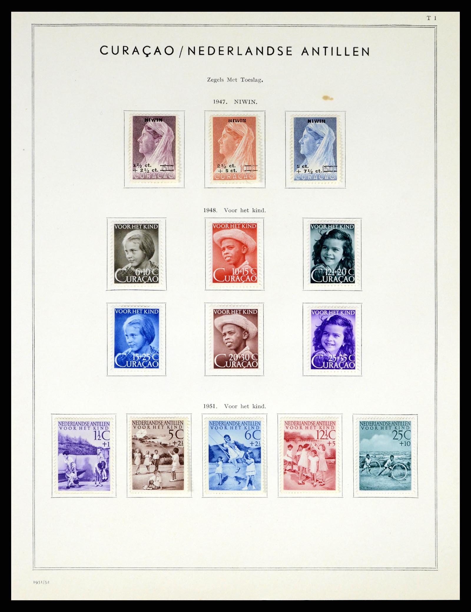 38082 060 - Stamp collection 38082 Dutch Overseas Territories 1864-1962.