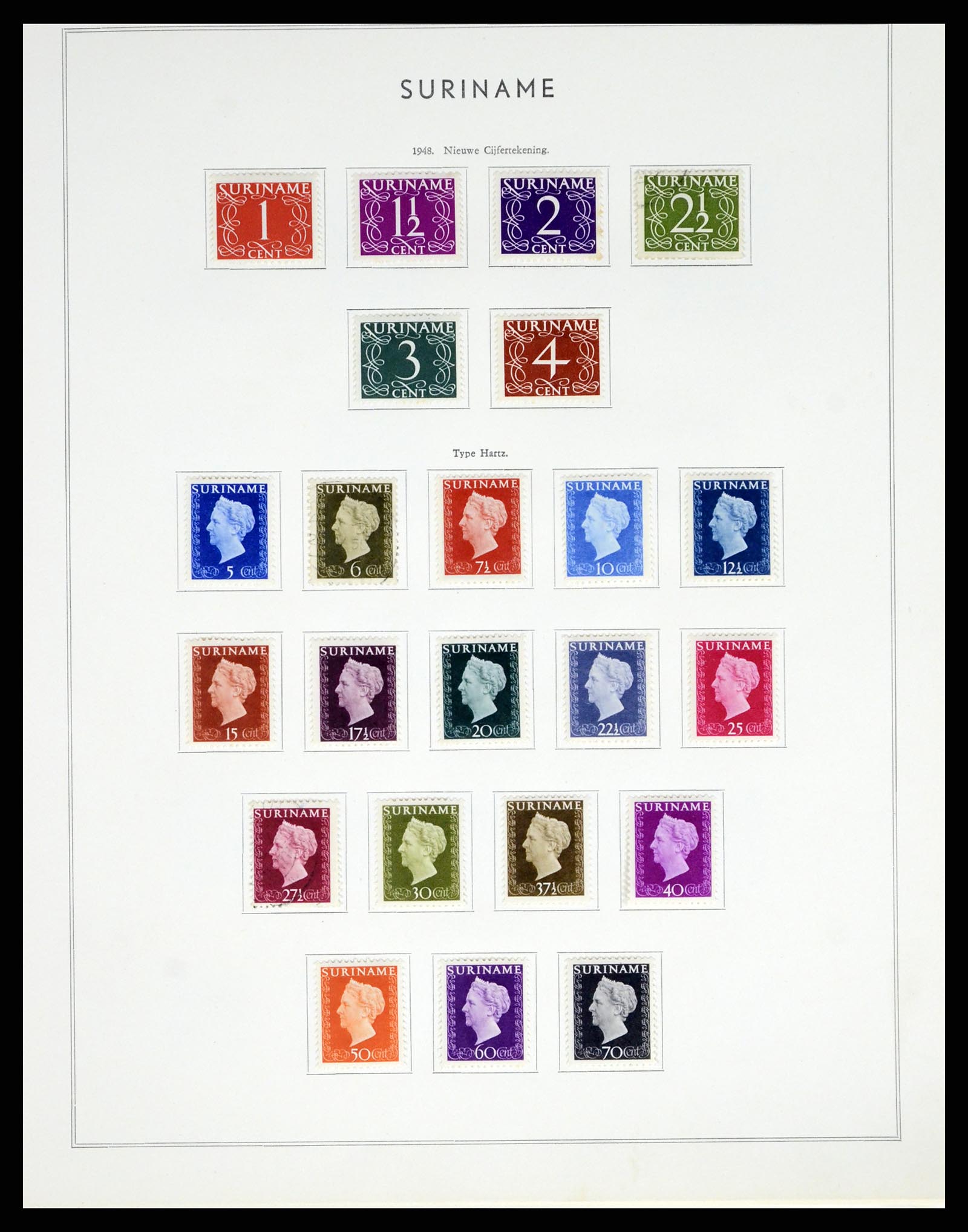 38082 081 - Postzegelverzameling 38082 Nederlandse Overzeese Gebiedsdelen 1864-19