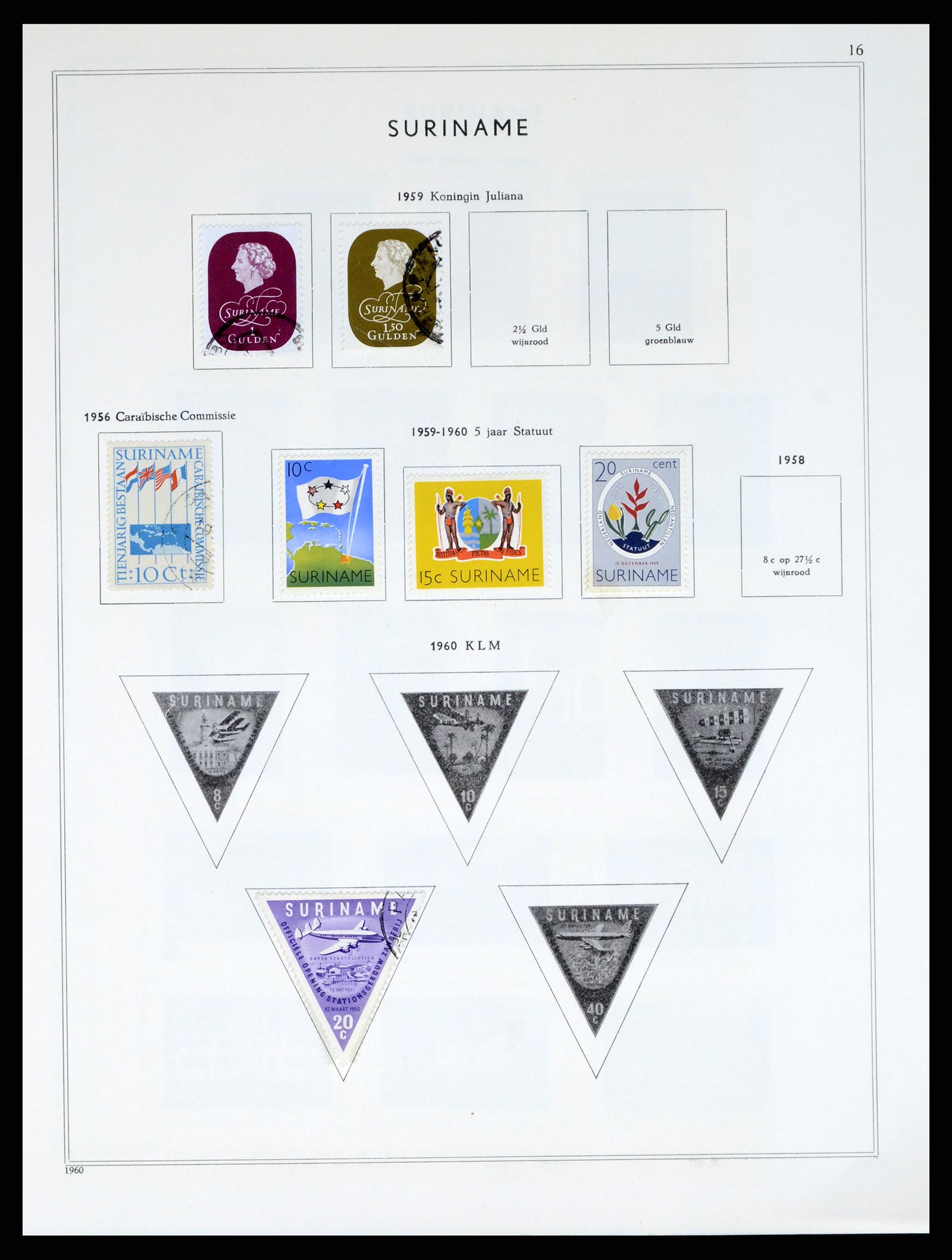 38082 085 - Postzegelverzameling 38082 Nederlandse Overzeese Gebiedsdelen 1864-19