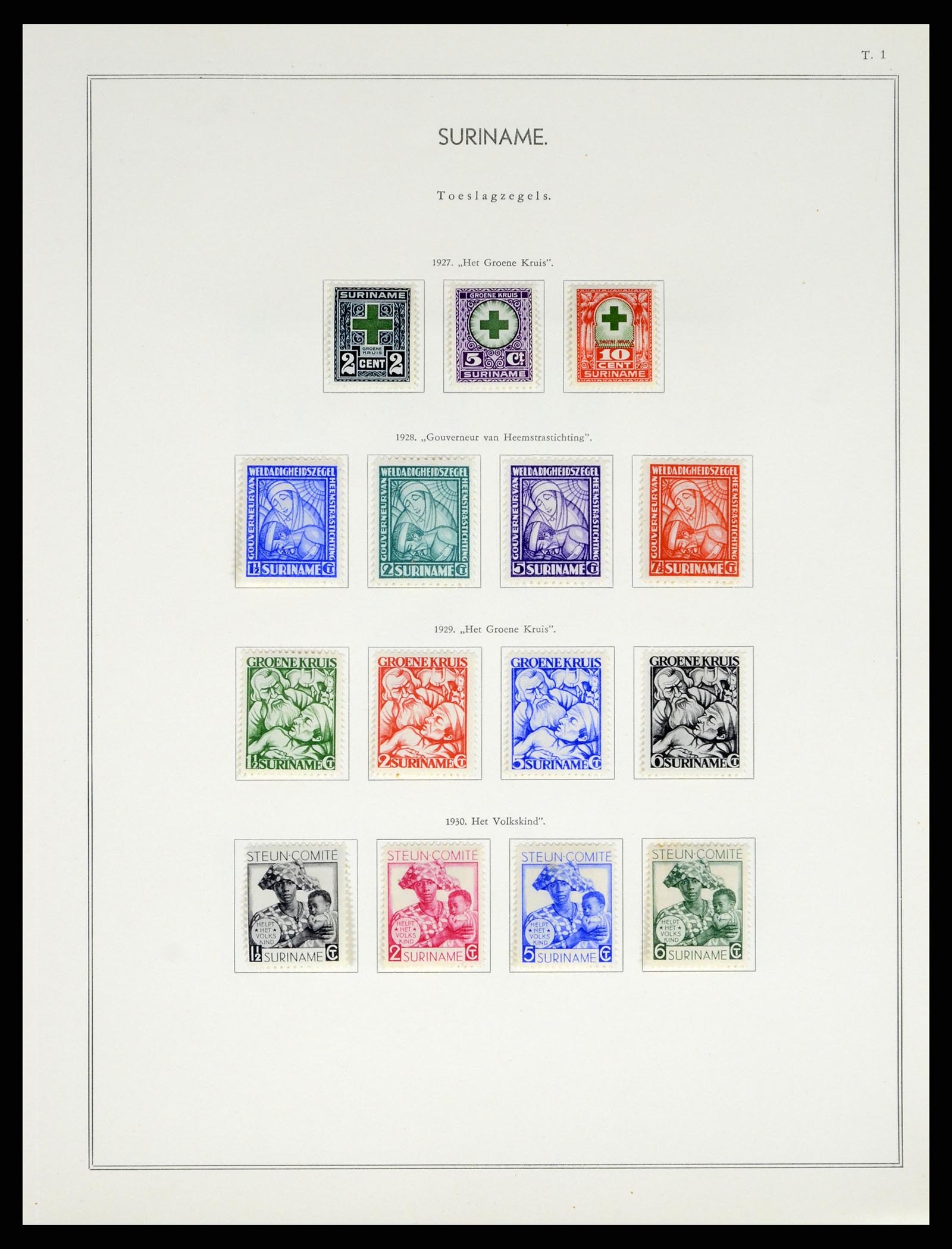 38082 087 - Postzegelverzameling 38082 Nederlandse Overzeese Gebiedsdelen 1864-19