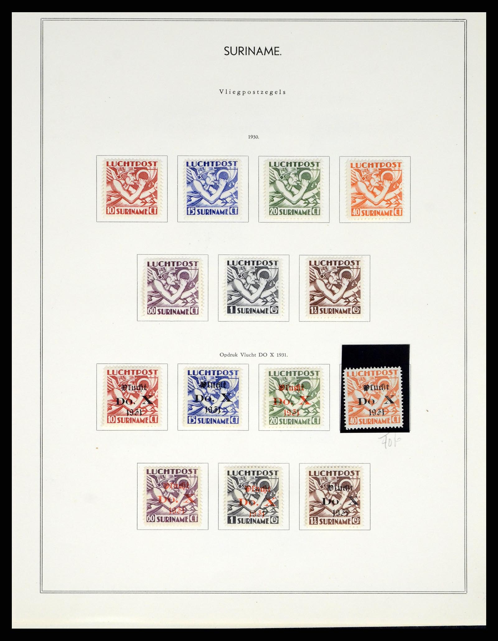 38082 093 - Stamp collection 38082 Dutch Overseas Territories 1864-1962.