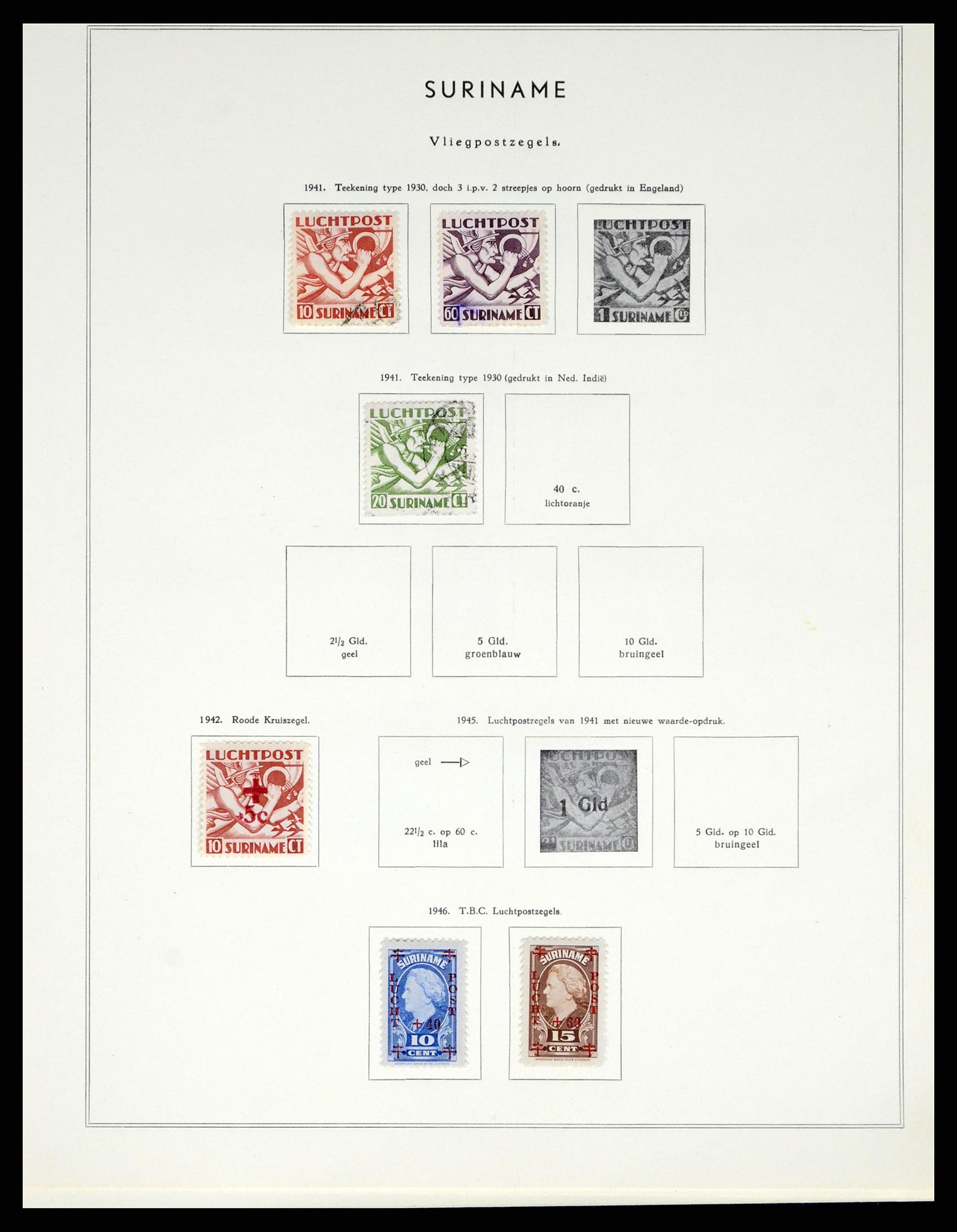 38082 094 - Stamp collection 38082 Dutch Overseas Territories 1864-1962.