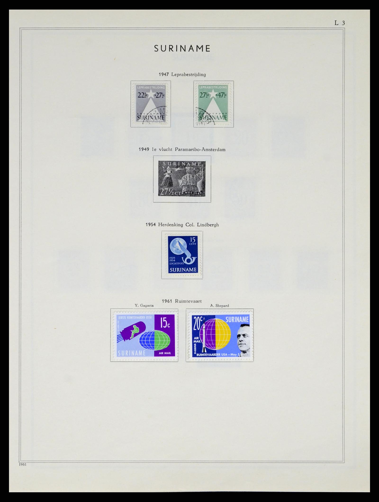 38082 095 - Stamp collection 38082 Dutch Overseas Territories 1864-1962.