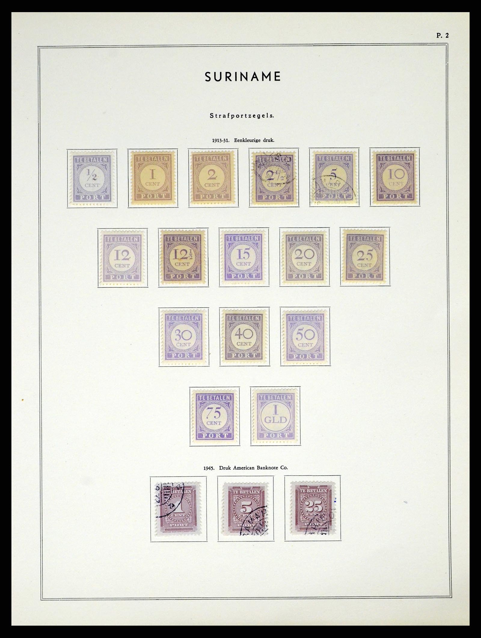 38082 097 - Stamp collection 38082 Dutch Overseas Territories 1864-1962.