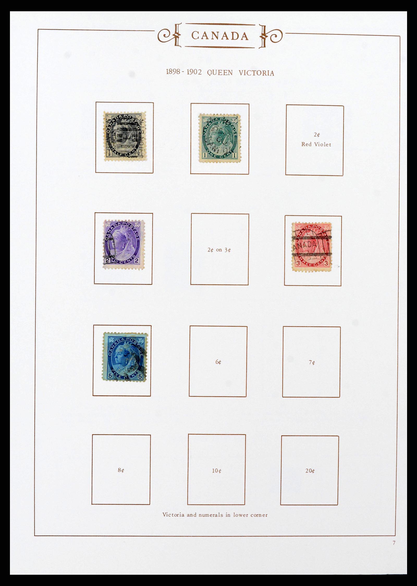 38083 0004 - Stamp collection 38083 Canada 1868-1997.