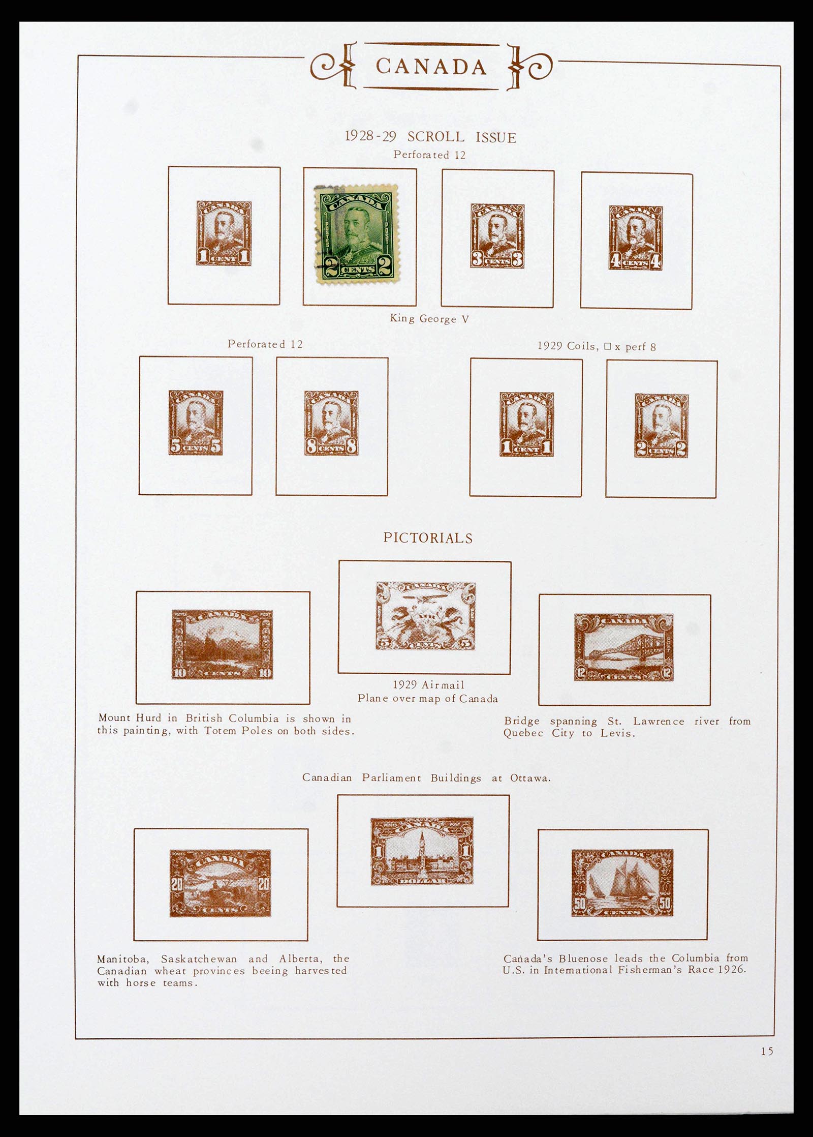 38083 0008 - Stamp collection 38083 Canada 1868-1997.