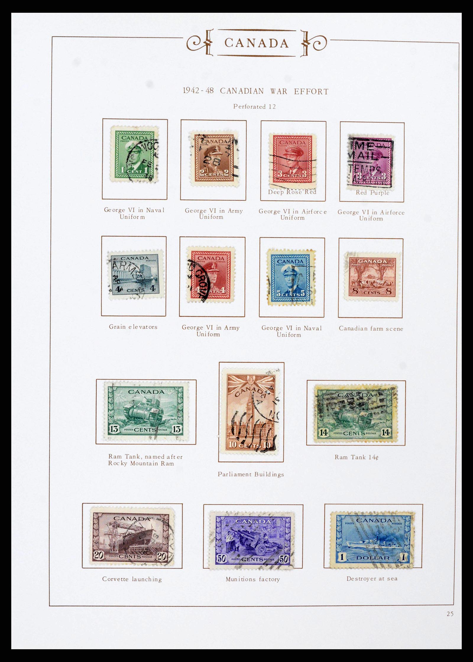 38083 0017 - Stamp collection 38083 Canada 1868-1997.